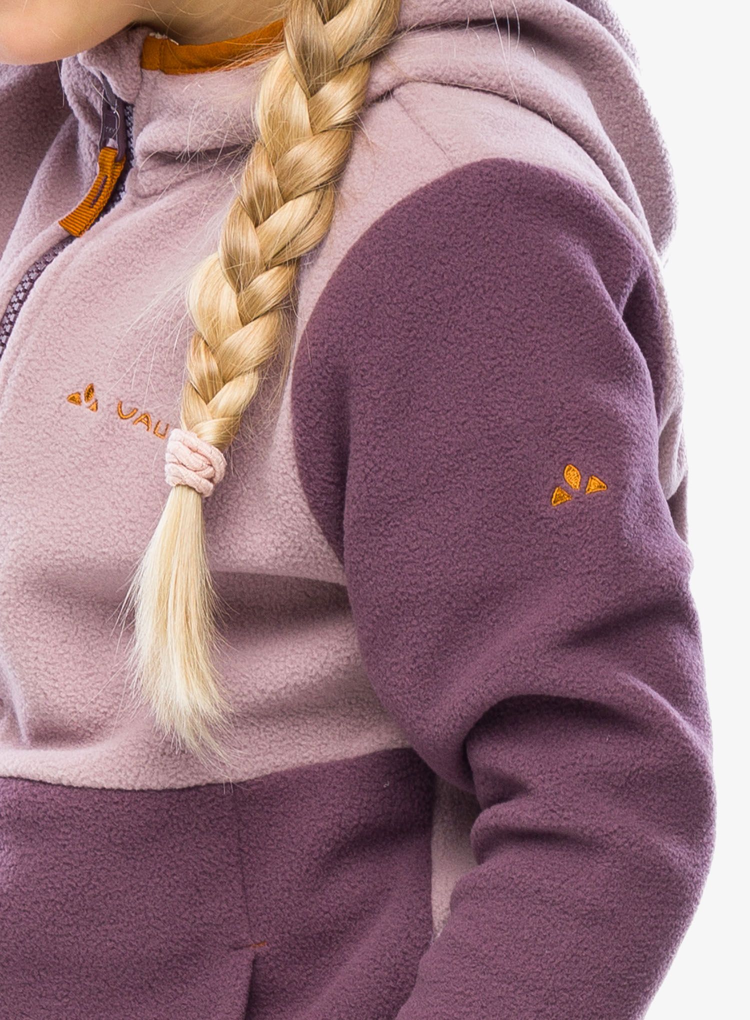 Dětská mikina Vaude Pulex Hooded Jacket II - blackberry