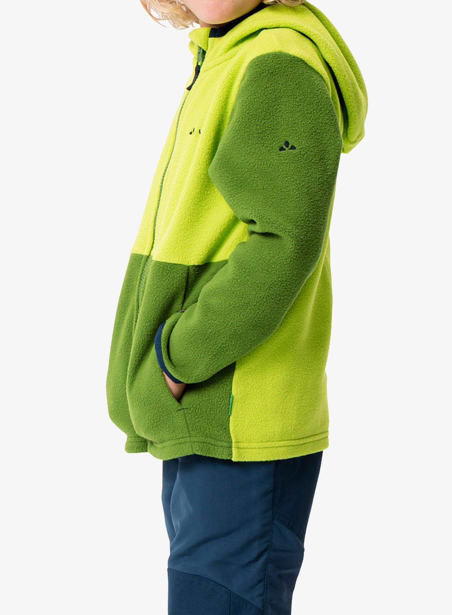 Dětská mikina Vaude Pulex Hooded Jacket II - cactus