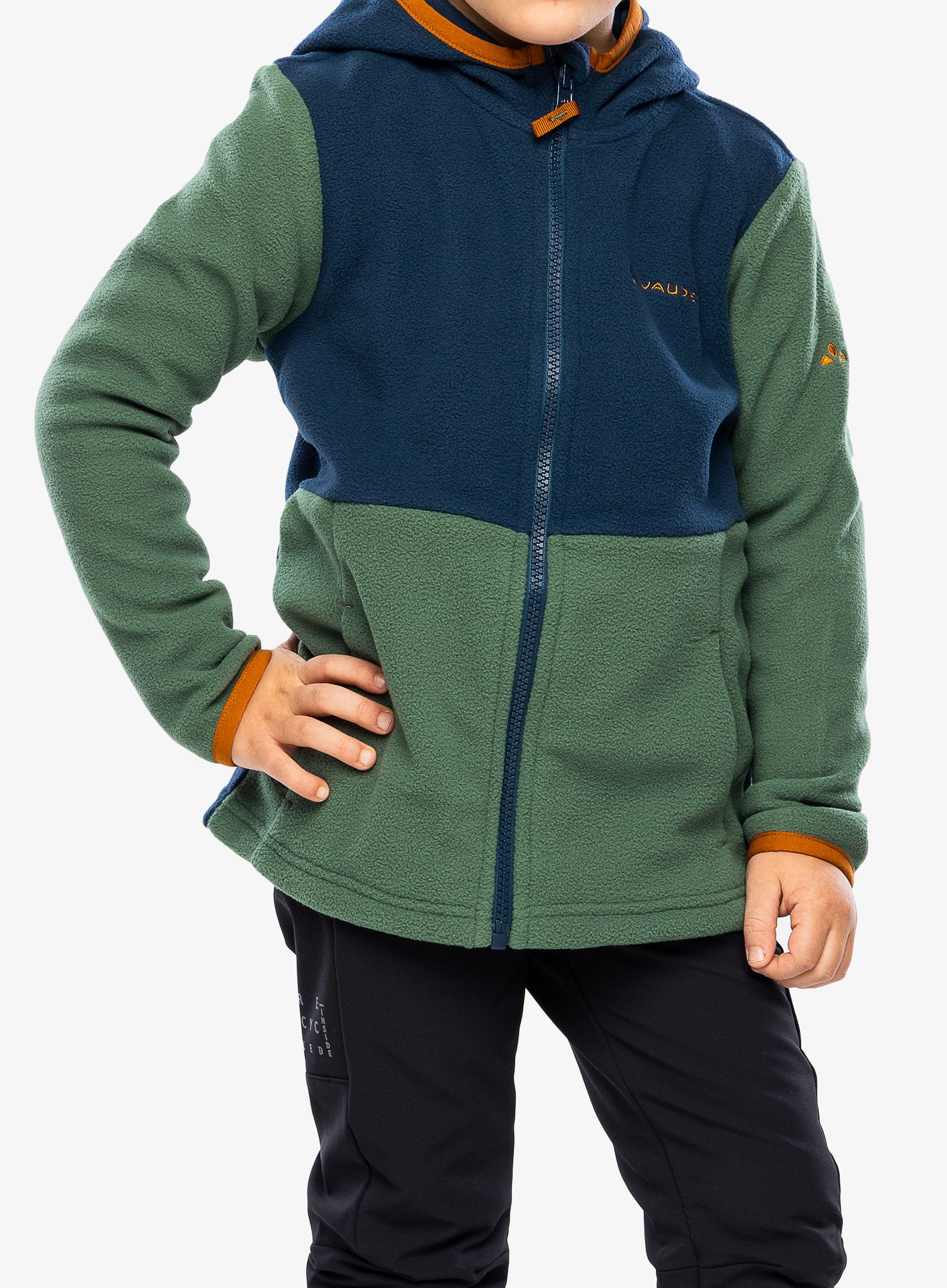 Dětská mikina Vaude Pulex Hooded Jacket II - woodland