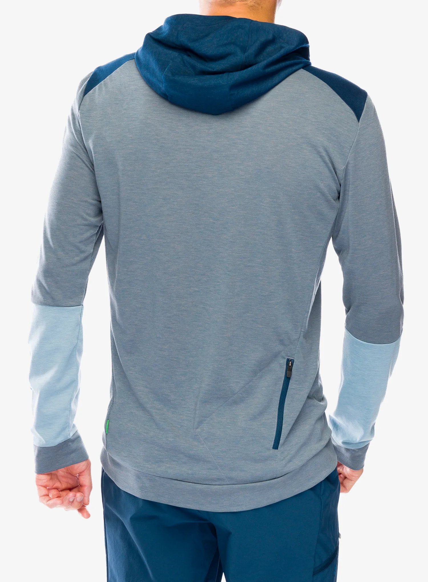 Mikina s kapucí Vaude Qimsa Hoody - heron
