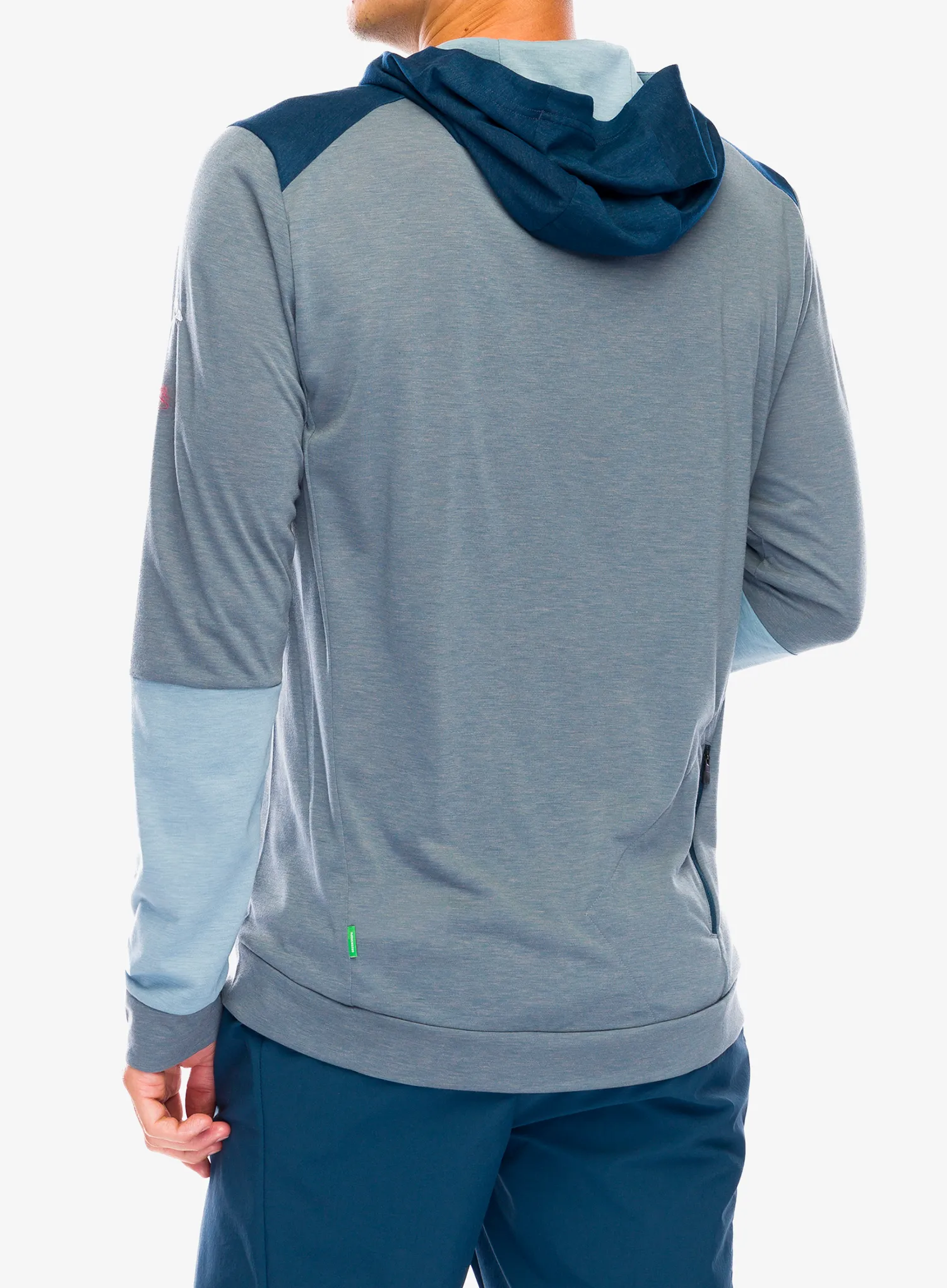 Mikina s kapucí Vaude Qimsa Hoody - heron