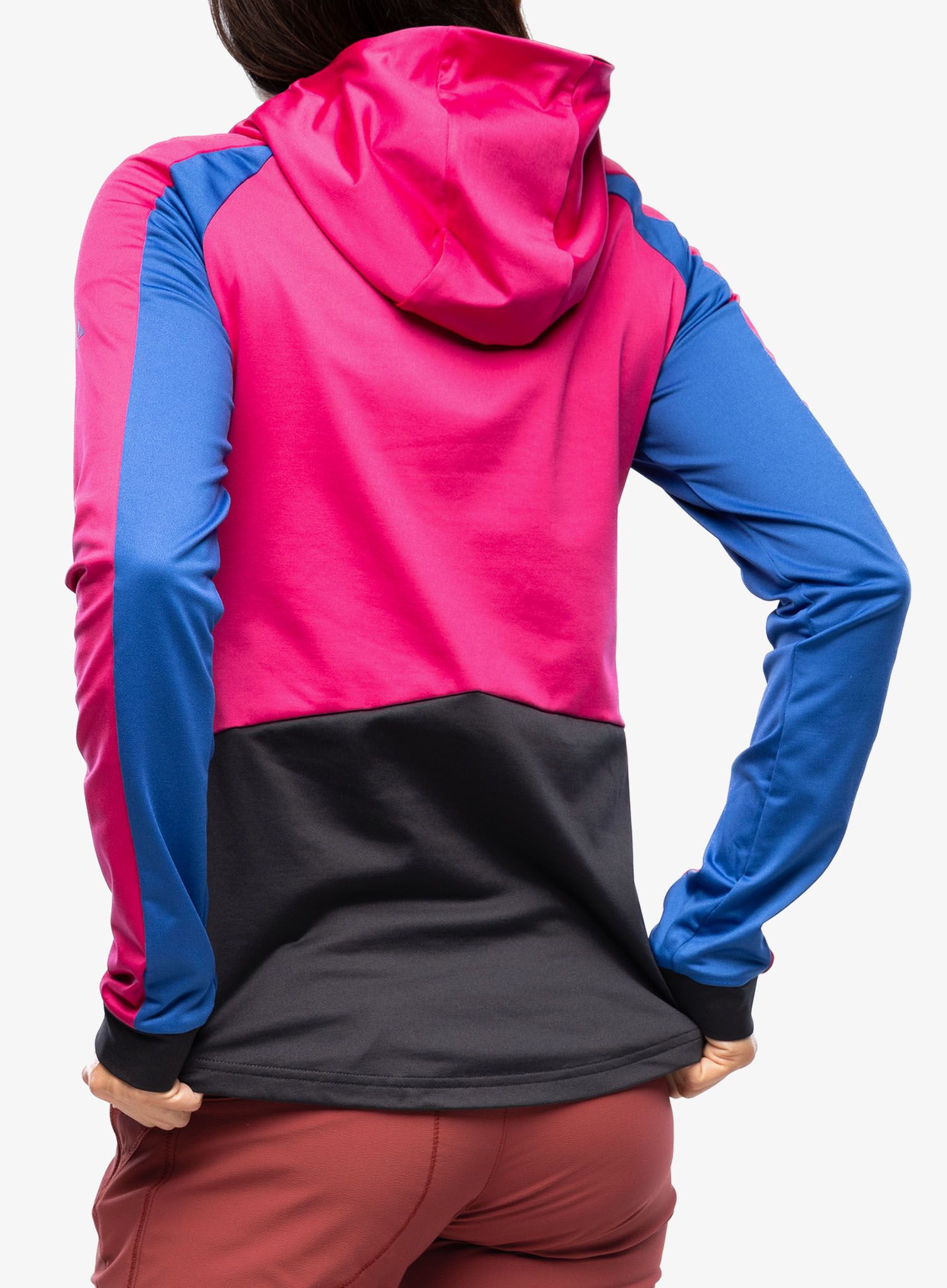 Cyklistická mikina dámská Vaude Qimsa LS Shirt II - rich pink