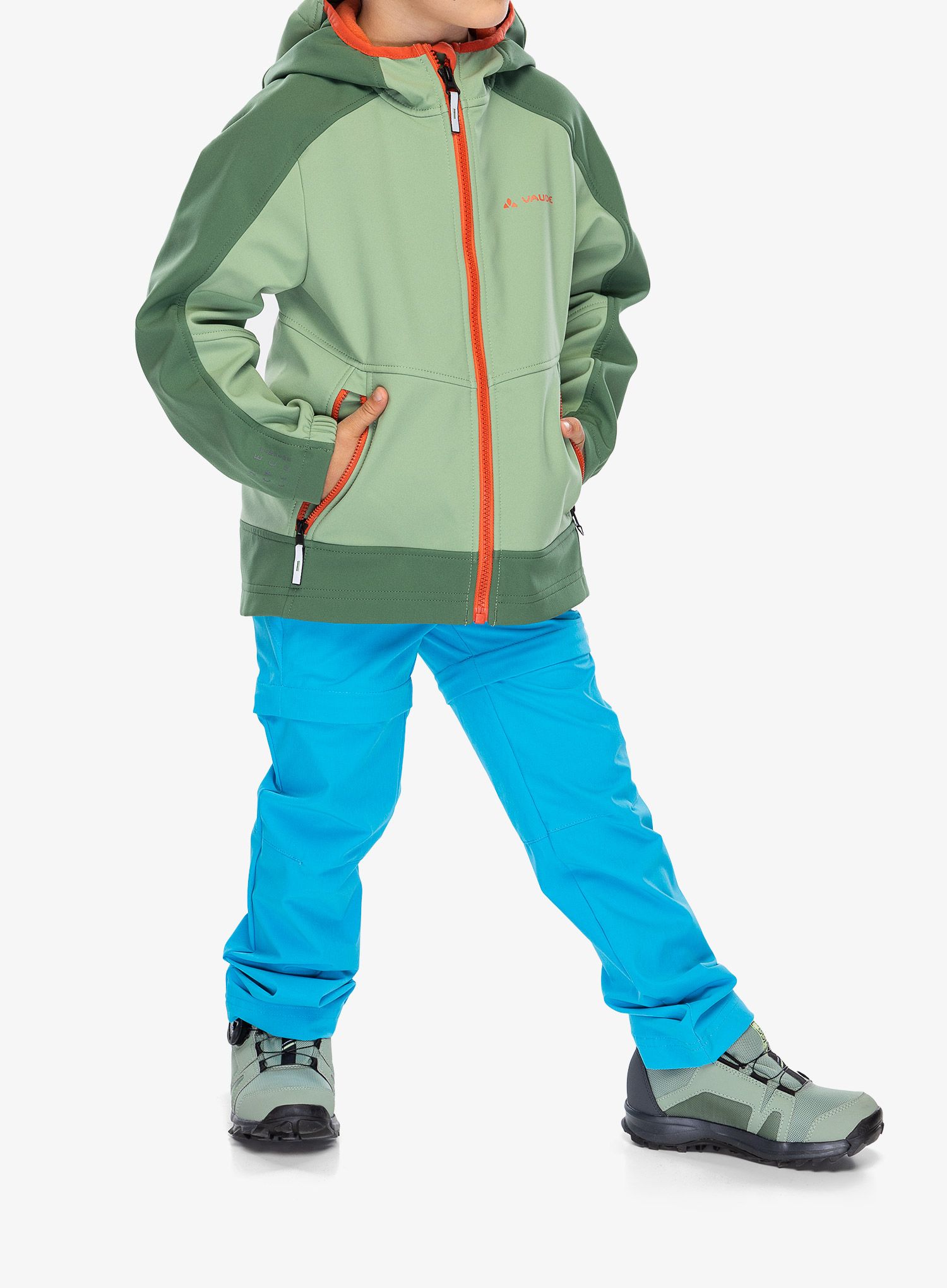 Dětská bunda Vaude Rondane Jacket IV - willow green