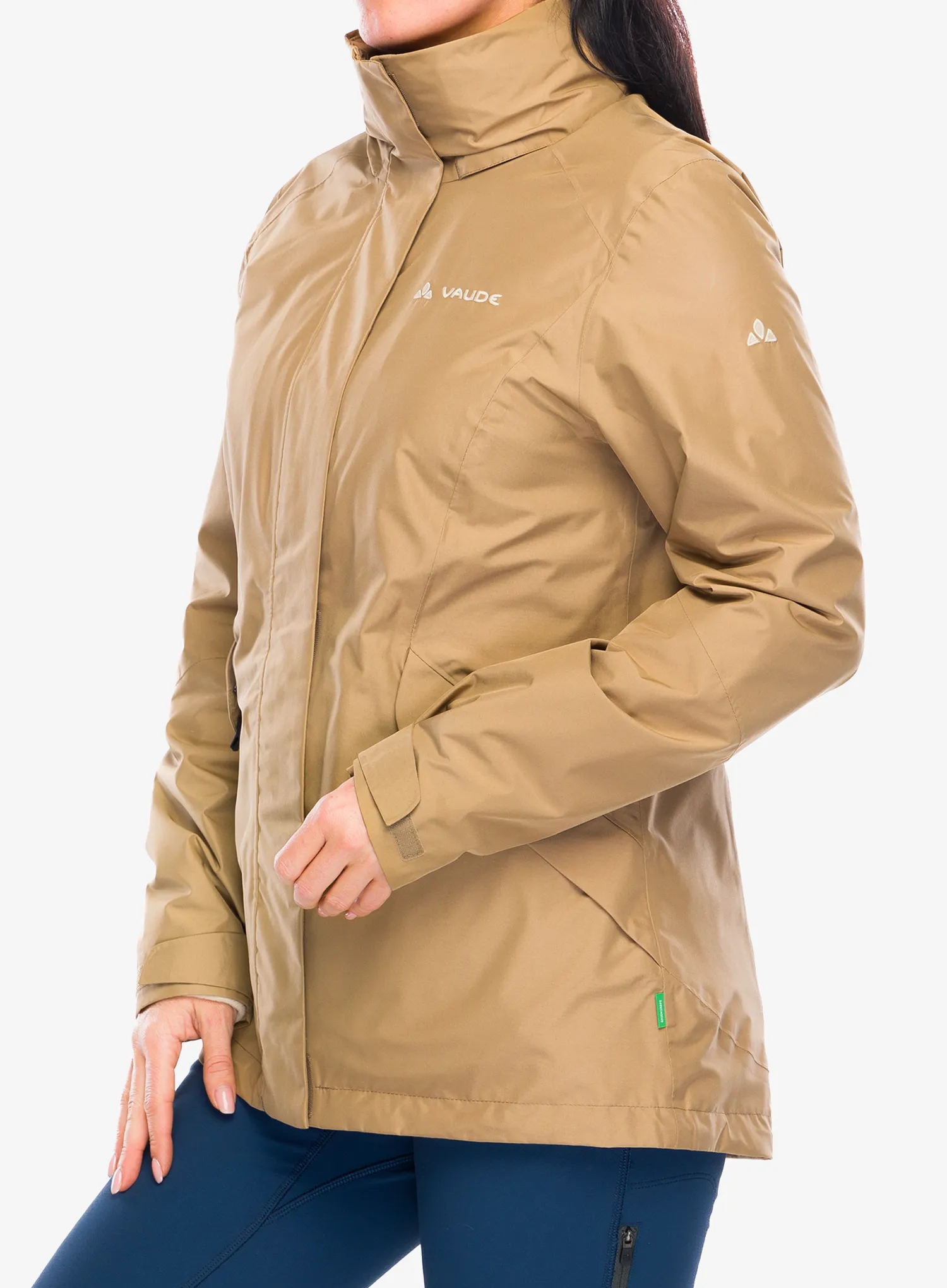 Dámská bunda Vaude Rosemoor 3in1 Jacket II - oat