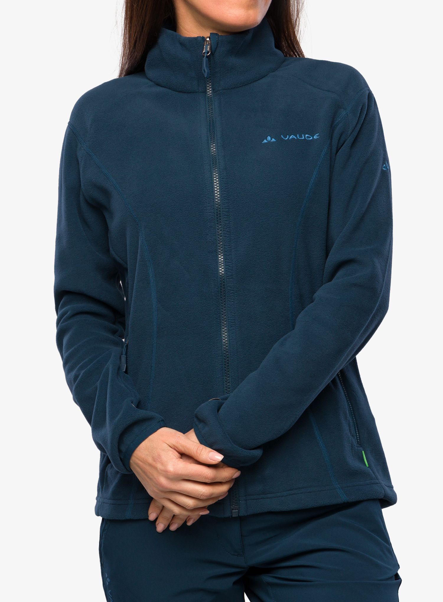 Fleece mikina dámská Vaude Rosemoor Fleece Jacket II - dark sea