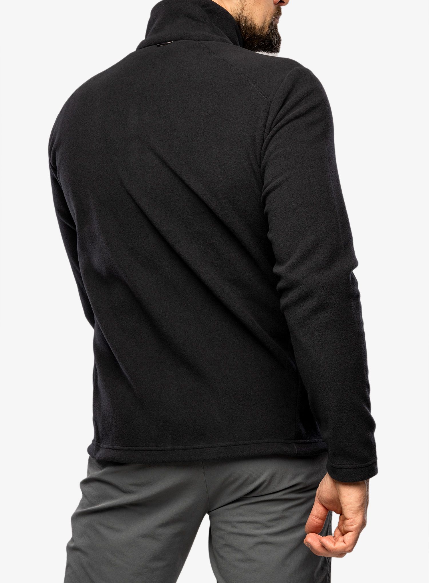 Fleece mikina Vaude Rosemoor Fleece Jacket II - black