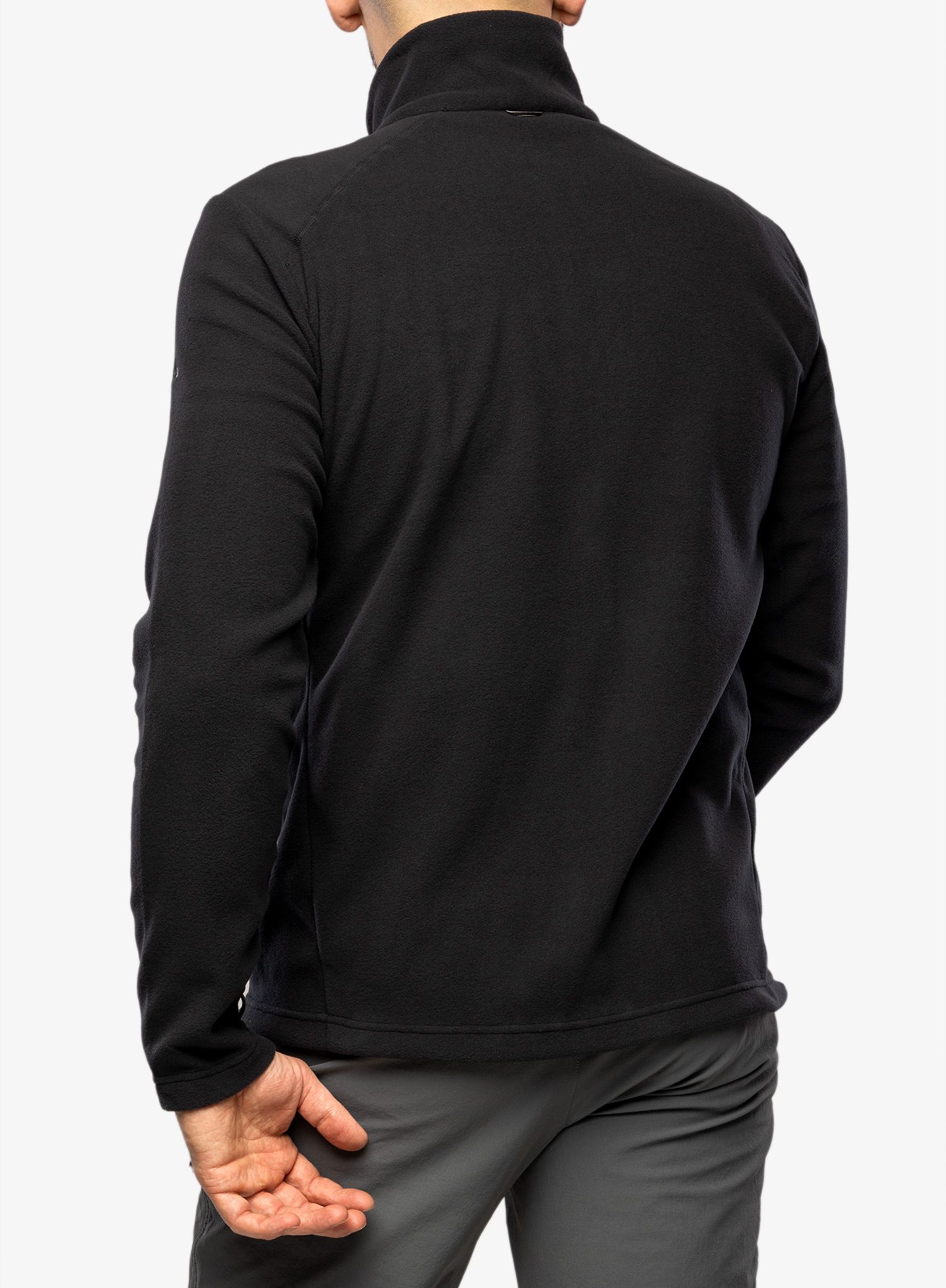 Fleece mikina Vaude Rosemoor Fleece Jacket II - black