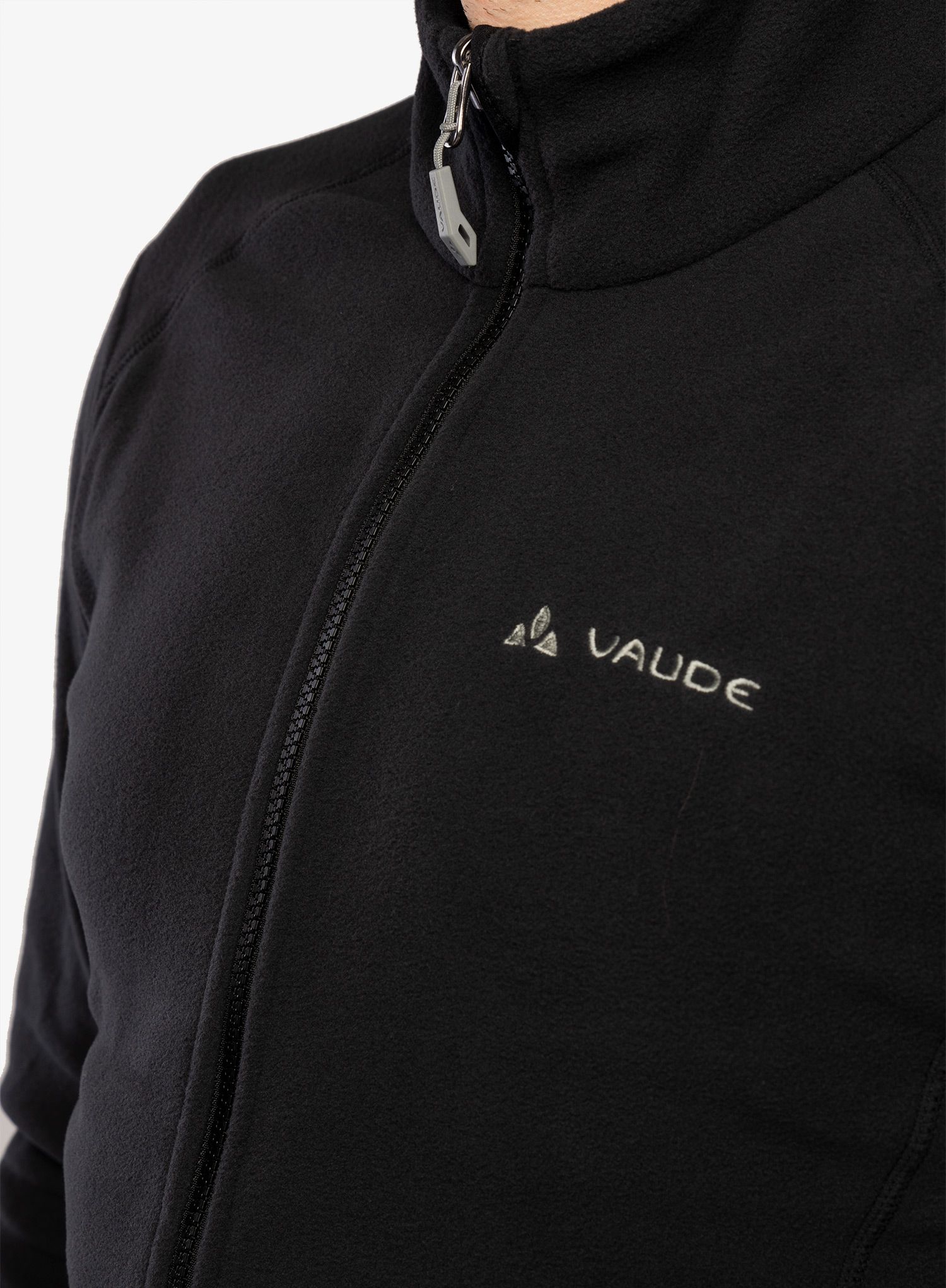 Fleece mikina Vaude Rosemoor Fleece Jacket II - black