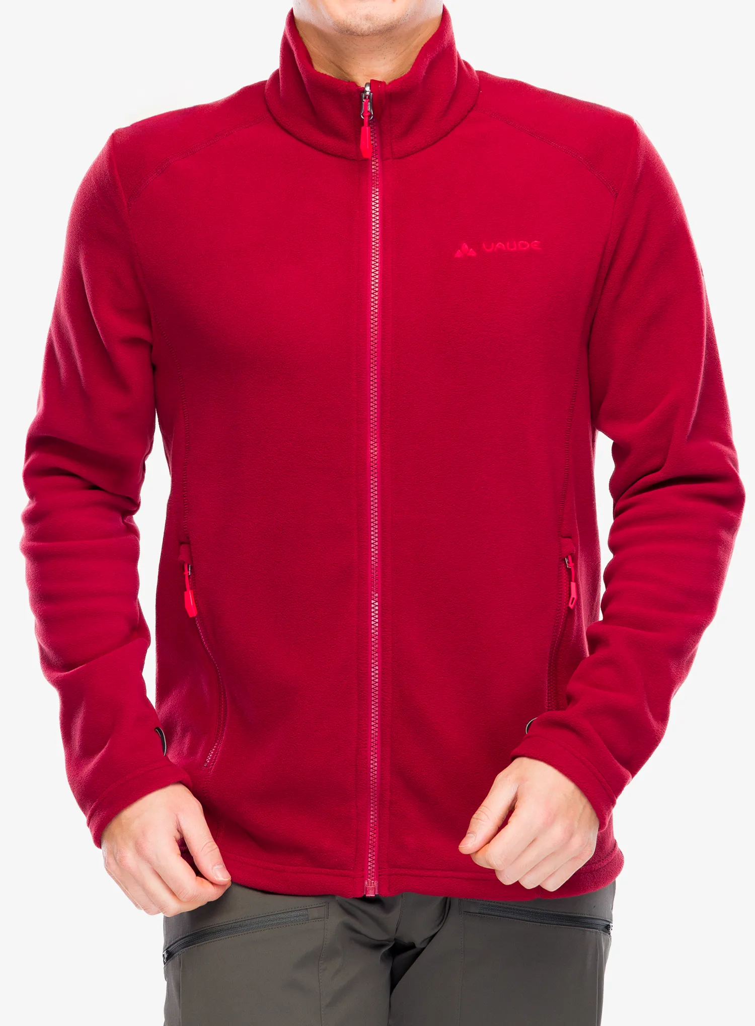 Fleecová bunda Vaude Rosemoor Fleece Jacket II - carmine uni