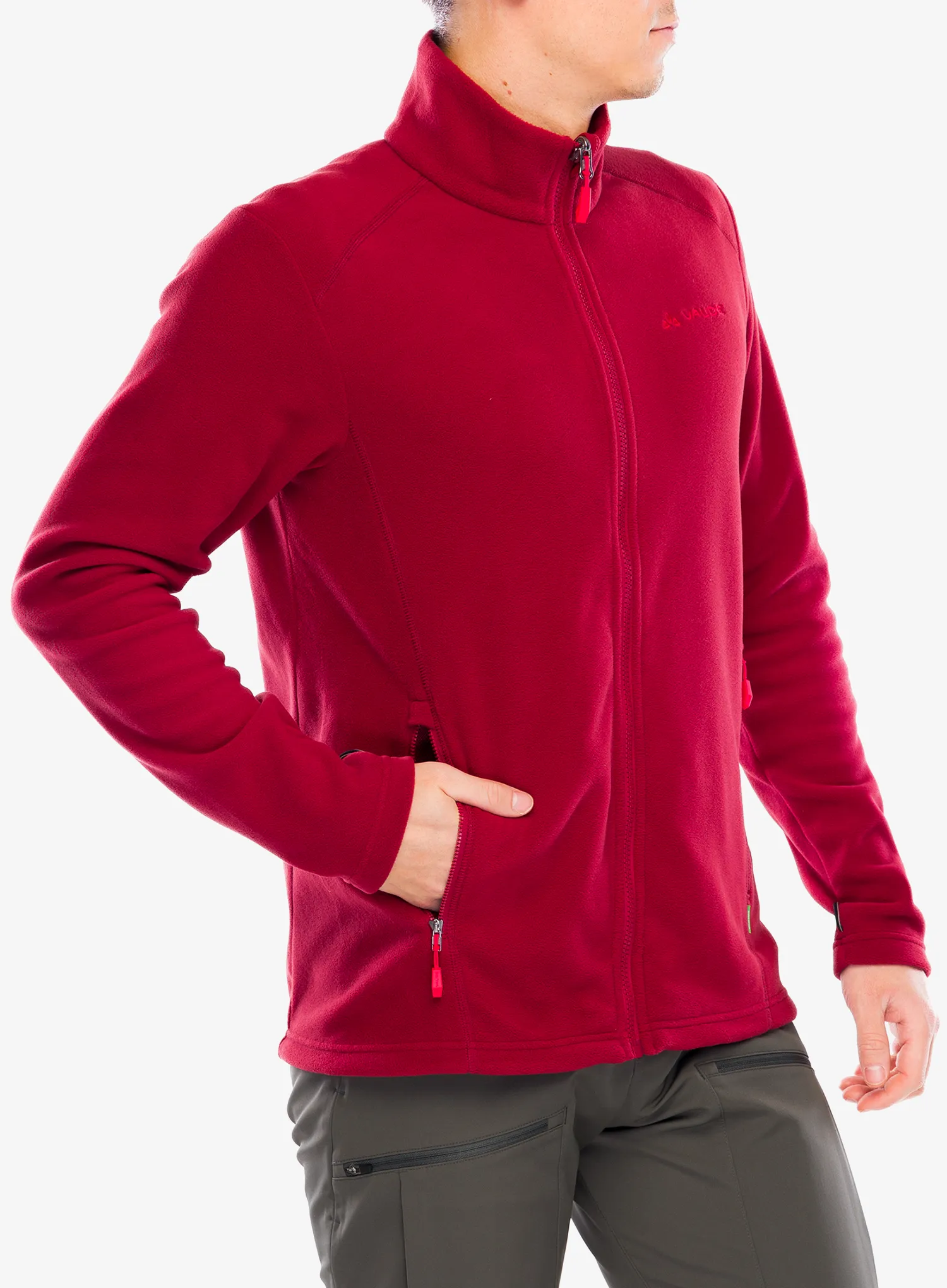 Fleecová bunda Vaude Rosemoor Fleece Jacket II - carmine uni