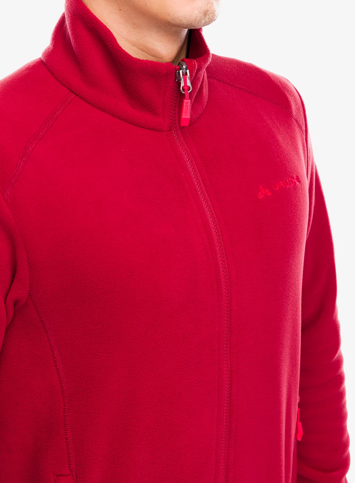 Fleecová bunda Vaude Rosemoor Fleece Jacket II - carmine uni