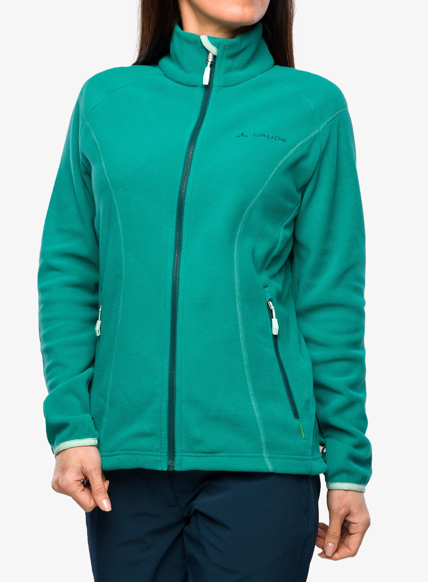 Fleece mikina dámská Vaude Rosemoor Fleece Jacket II - wave