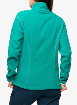 Fleece mikina dámská Vaude Rosemoor Fleece Jacket II - wave