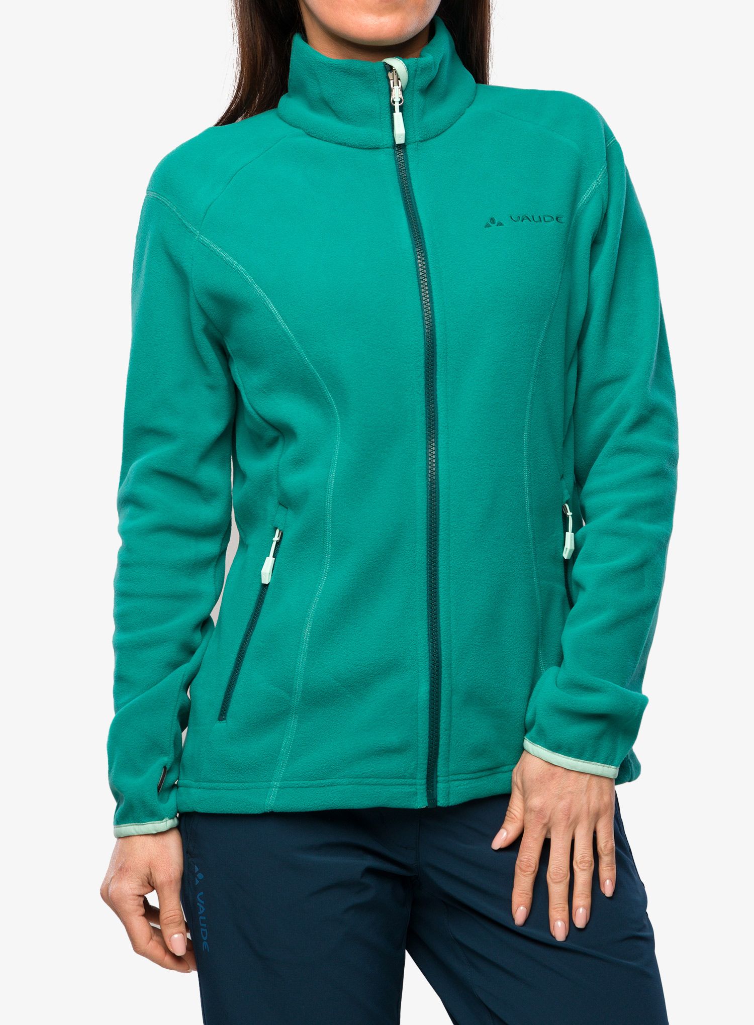 Fleece mikina dámská Vaude Rosemoor Fleece Jacket II - wave