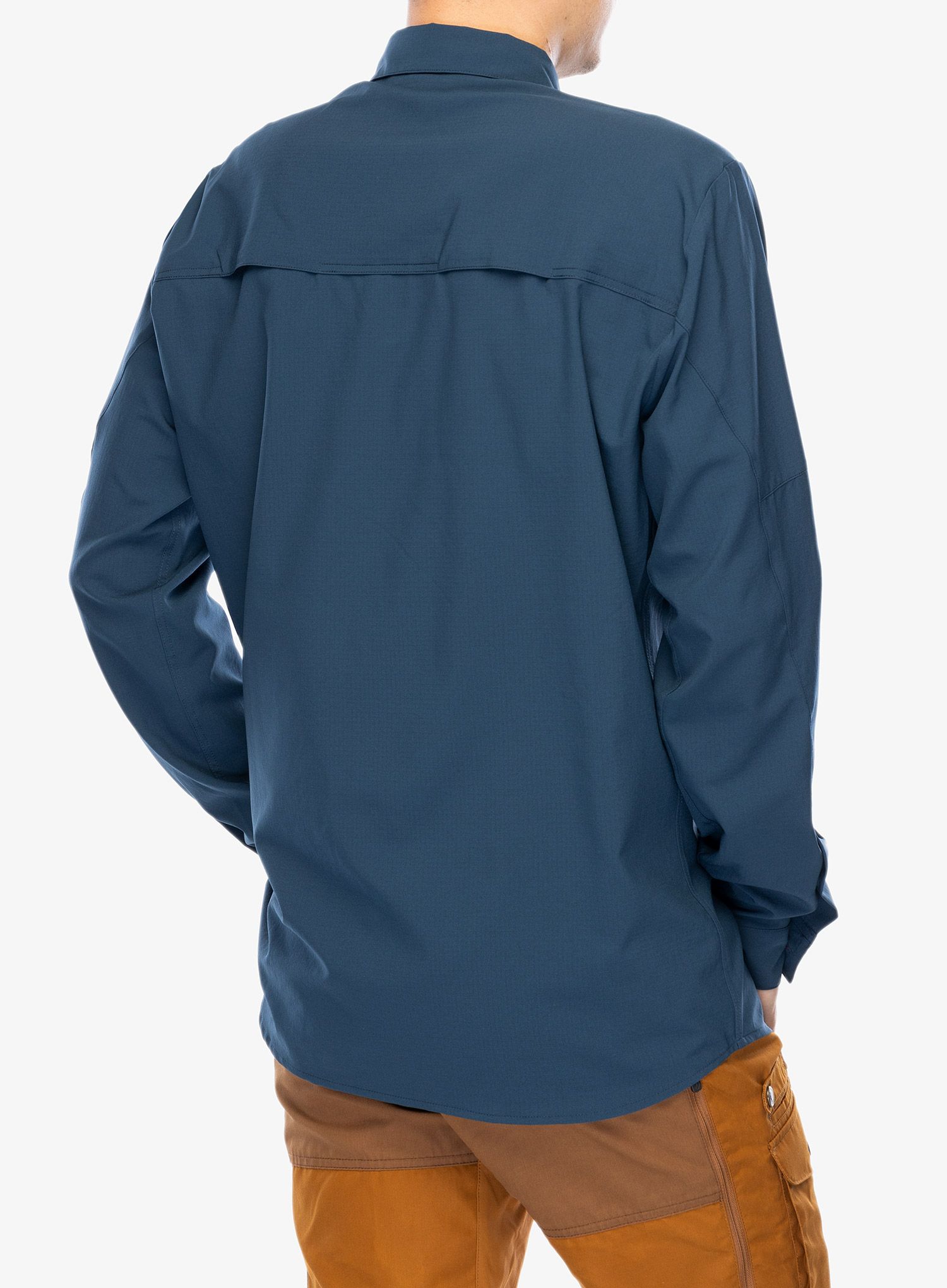 Turistická košile Vaude Rosemoor LS Shirt II - dark sea uni