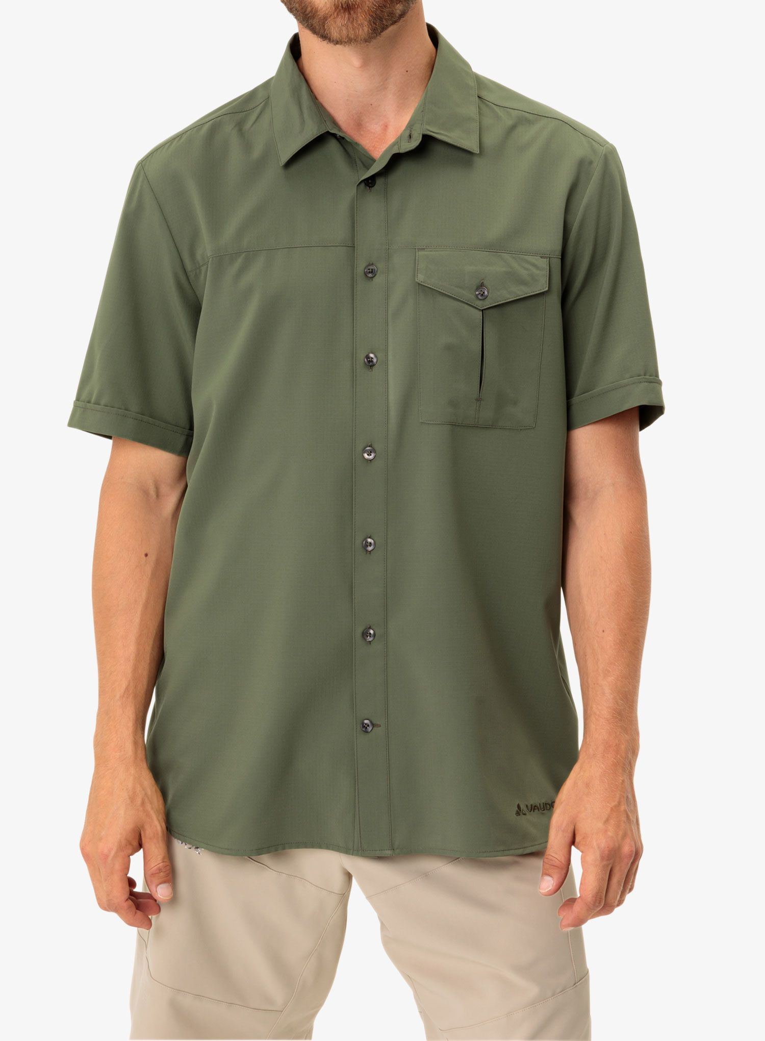 Turistická košile Vaude Rosemoor Shirt II - cedar wood uni
