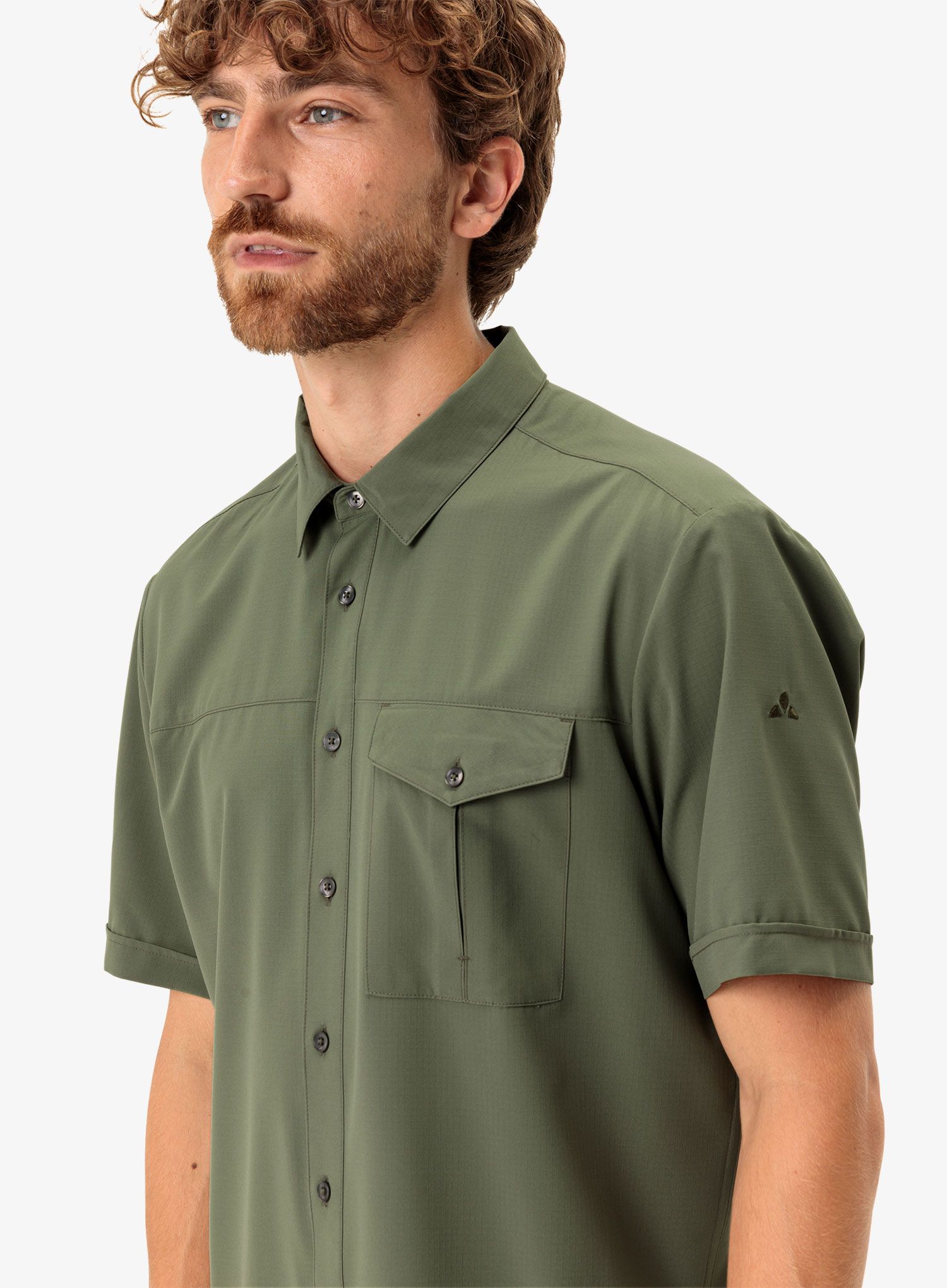 Turistická košile Vaude Rosemoor Shirt II - cedar wood uni