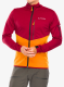 Fleece mikina Vaude Scopi Fleece Jacket - carmine