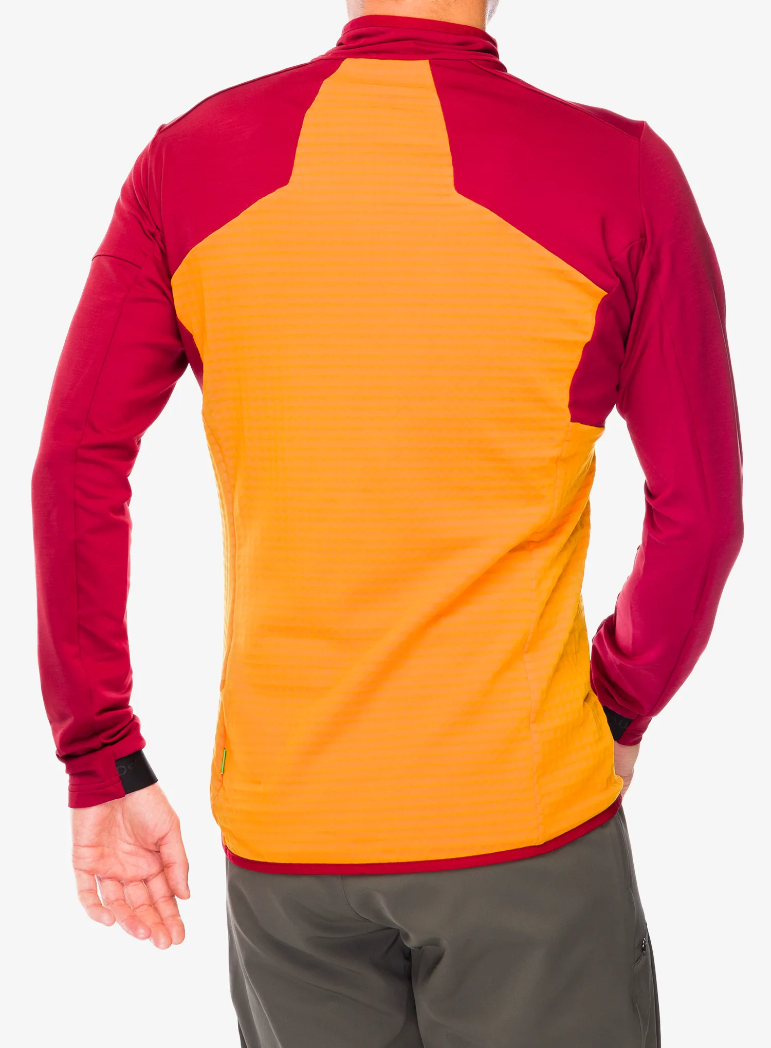 Fleece mikina Vaude Scopi Fleece Jacket - carmine