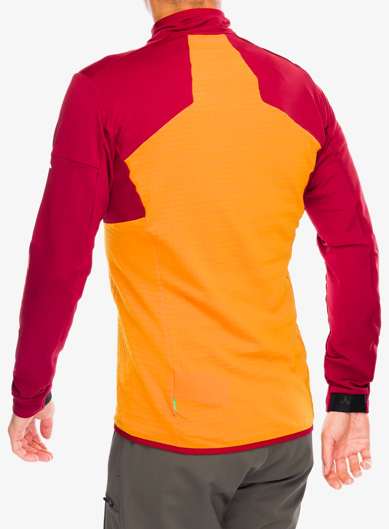 Fleece mikina Vaude Scopi Fleece Jacket - carmine