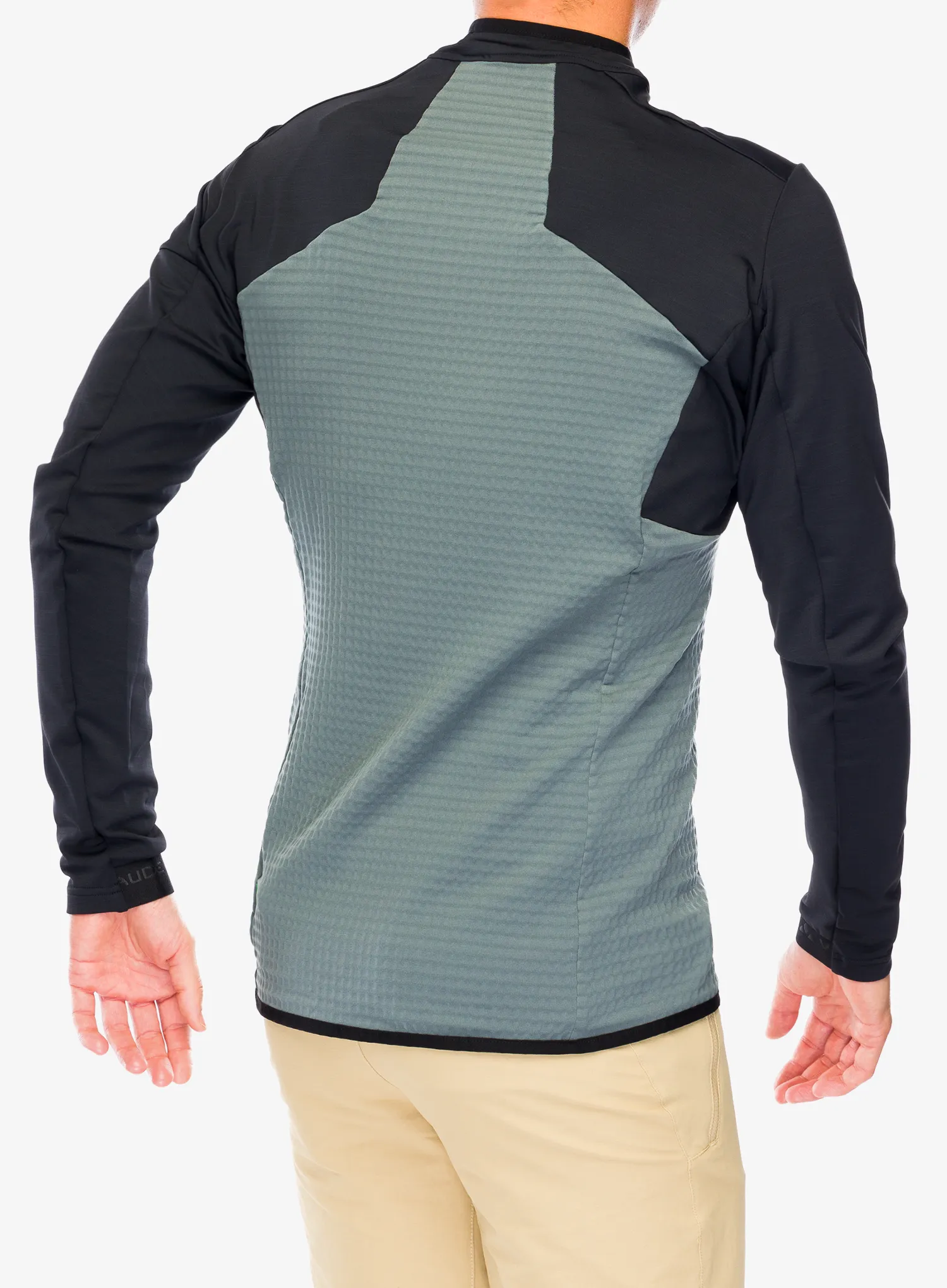 Fleece mikina Vaude Scopi Fleece Jacket - heron