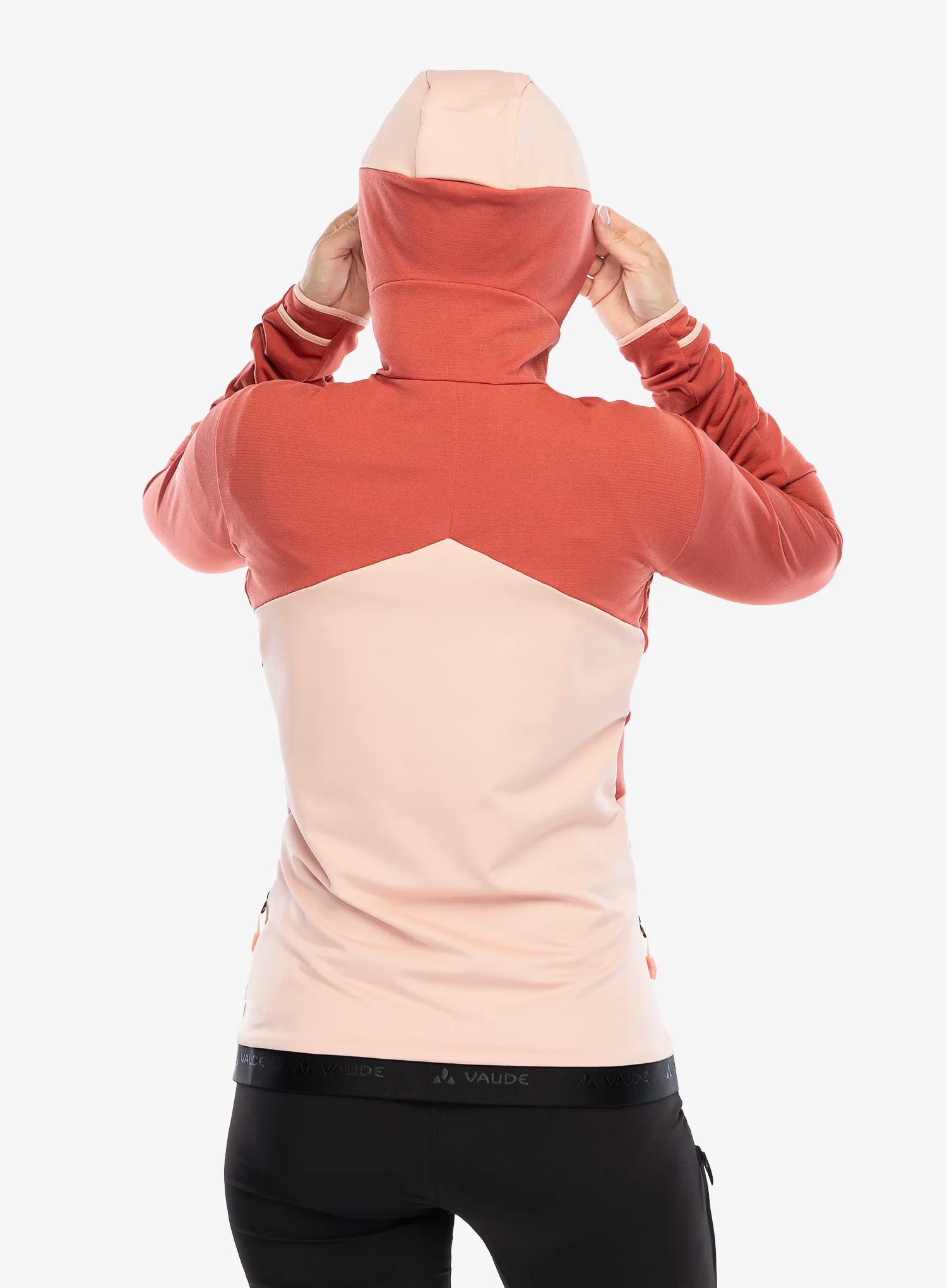 Fleece mikina dámská Vaude Scopi Fleece Jacket - soft rose