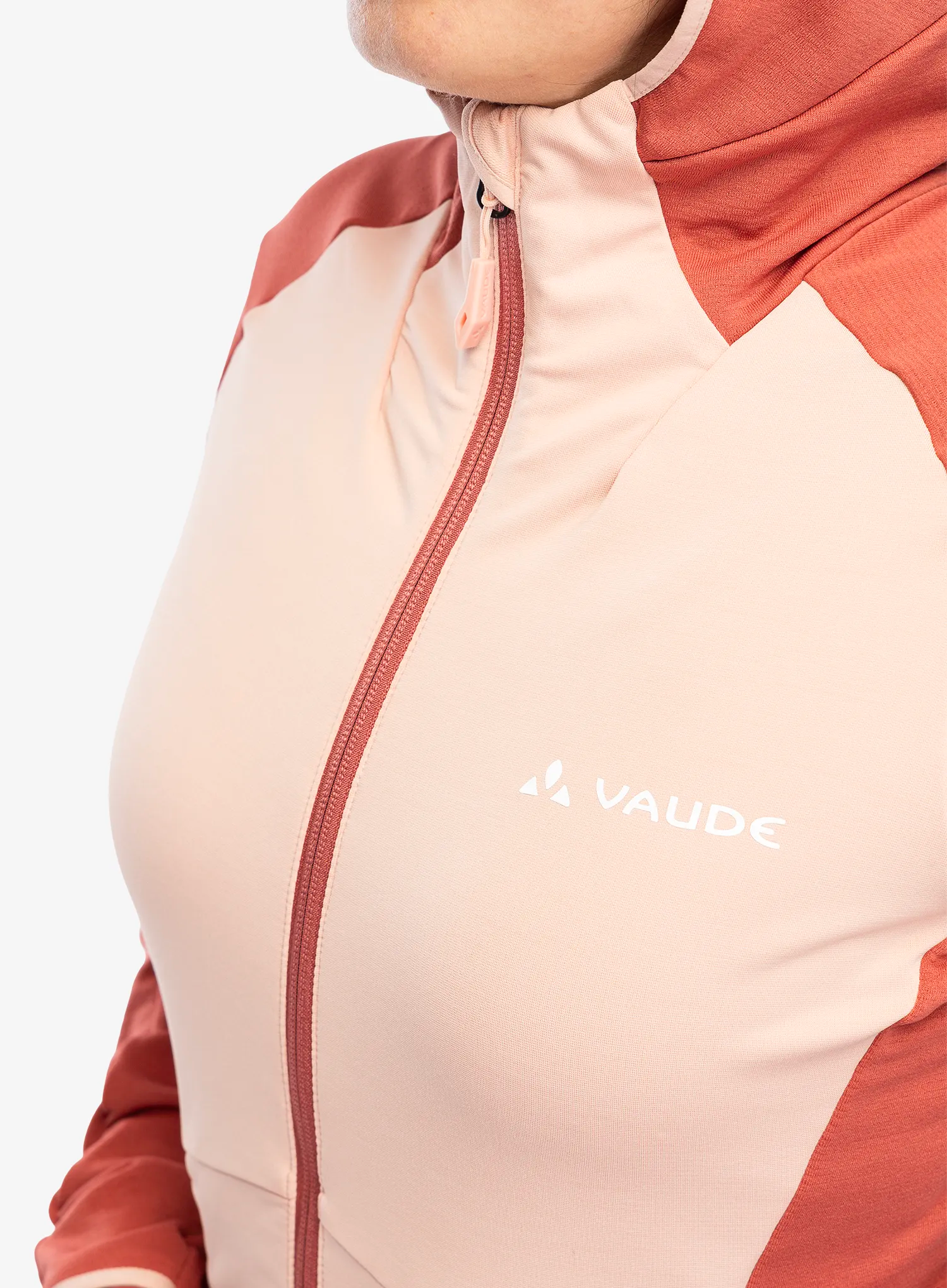 Fleece mikina dámská Vaude Scopi Fleece Jacket - soft rose