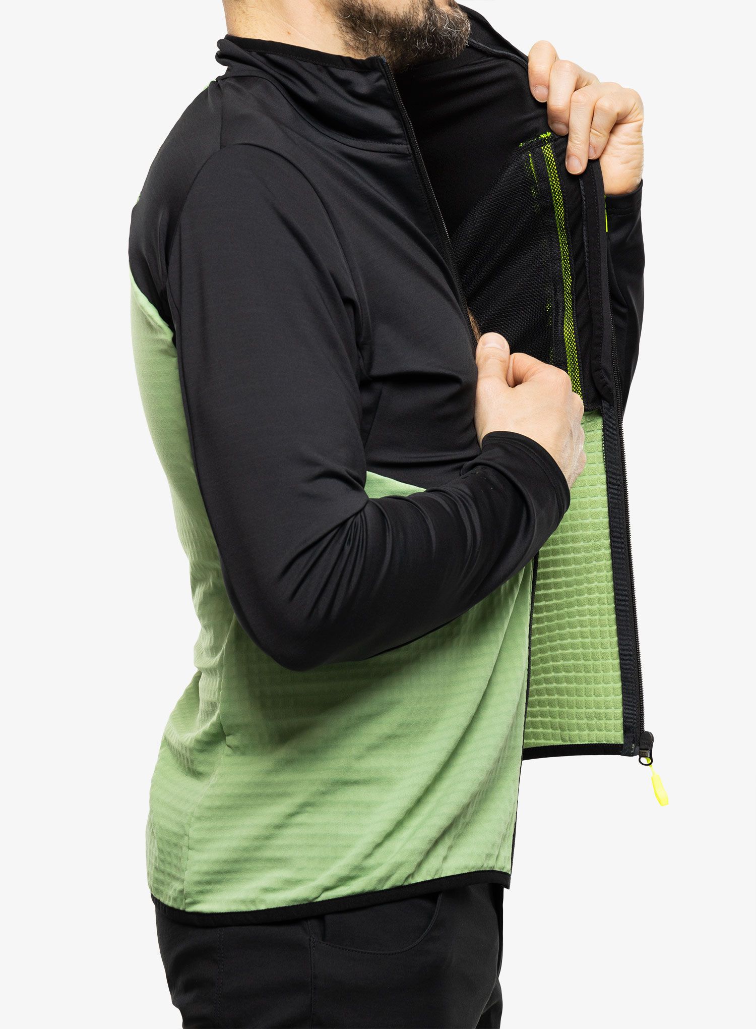 Fleece mikina Vaude Scopi Fleece Jacket - willow green