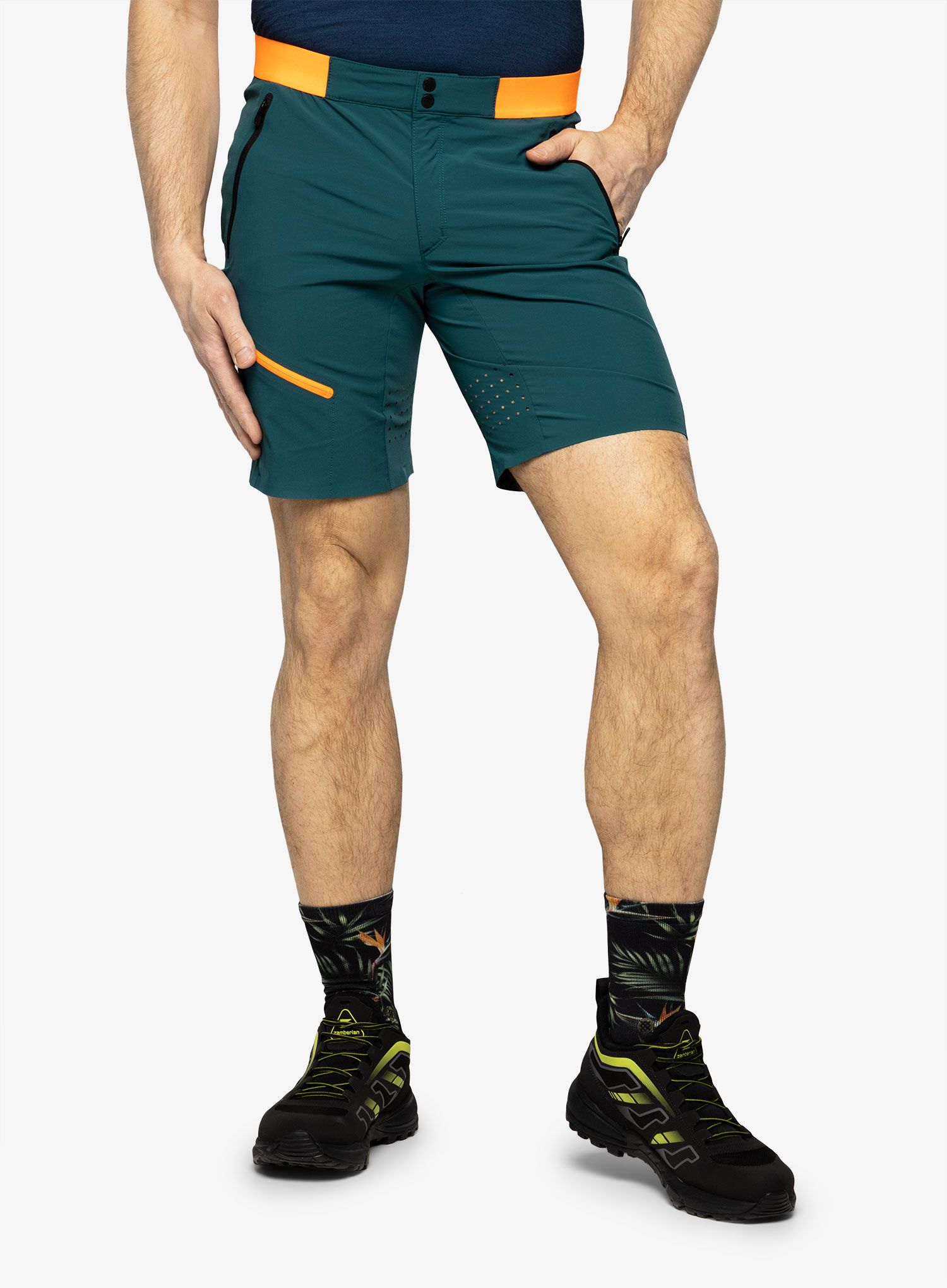 Outdoorové kraťasy Vaude Scopi LW Shorts II - mallard green