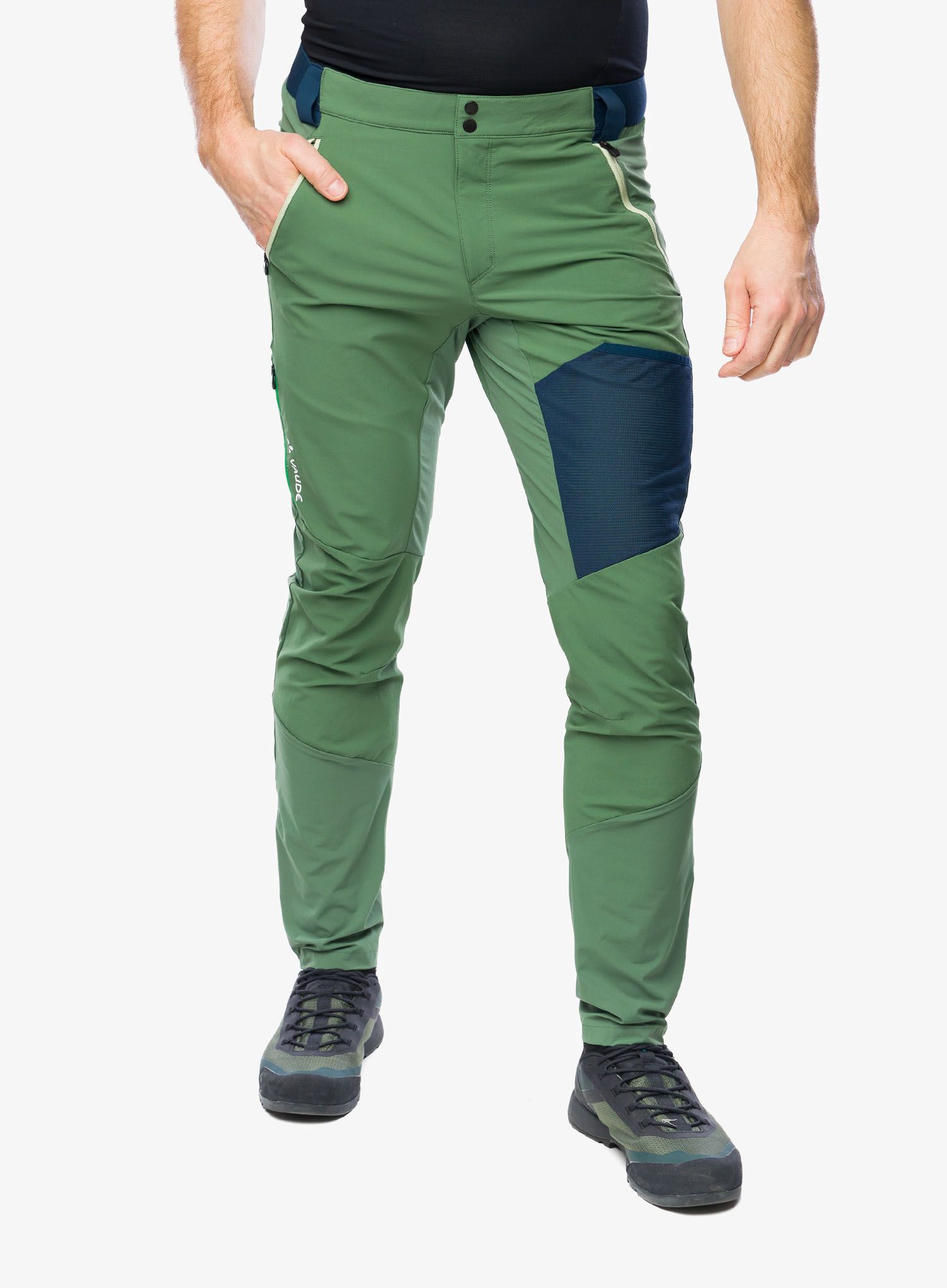 Softshell kalhoty Vaude Scopi Pants III - woodland