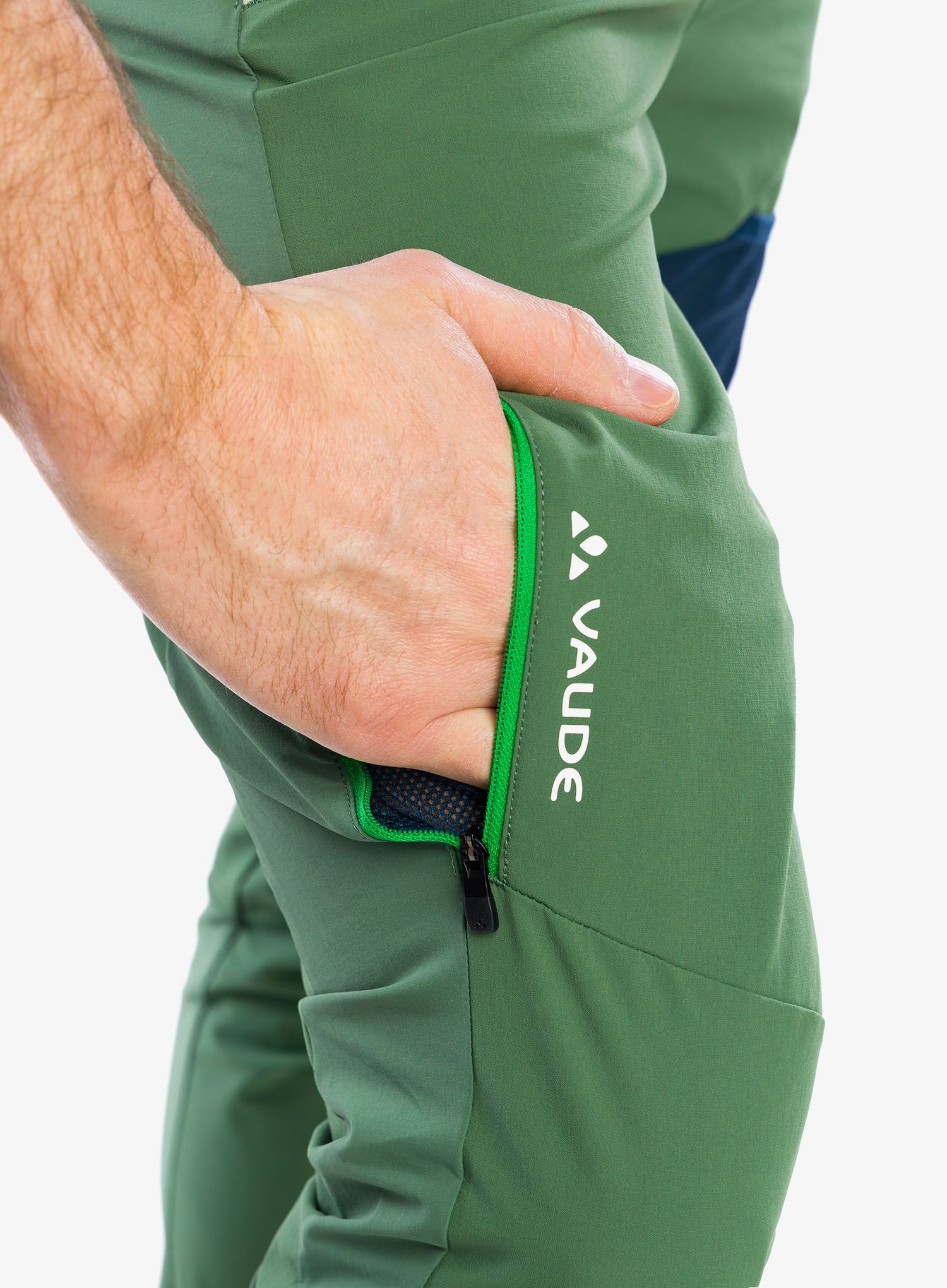 Softshell kalhoty Vaude Scopi Pants III - woodland