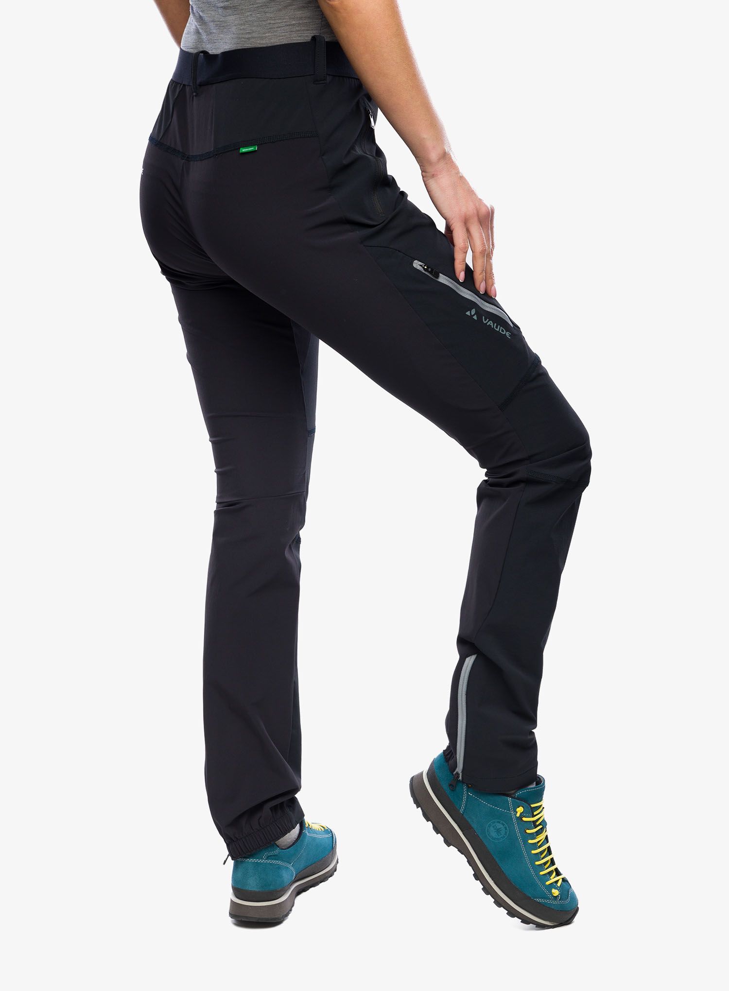 Turistické kalhoty dámské Vaude Scopi Pants II - black/black