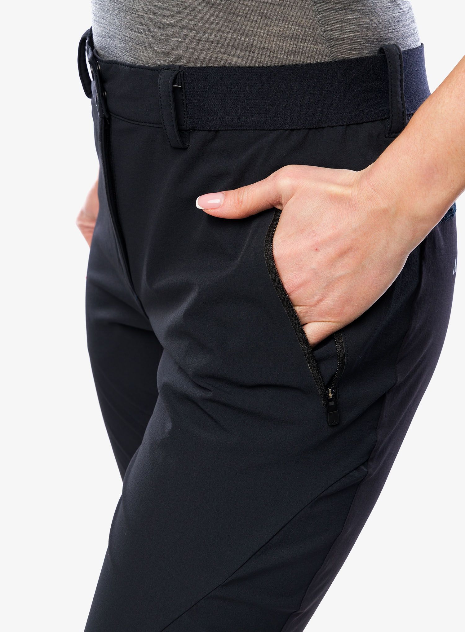 Turistické kalhoty dámské Vaude Scopi Pants II - black/black