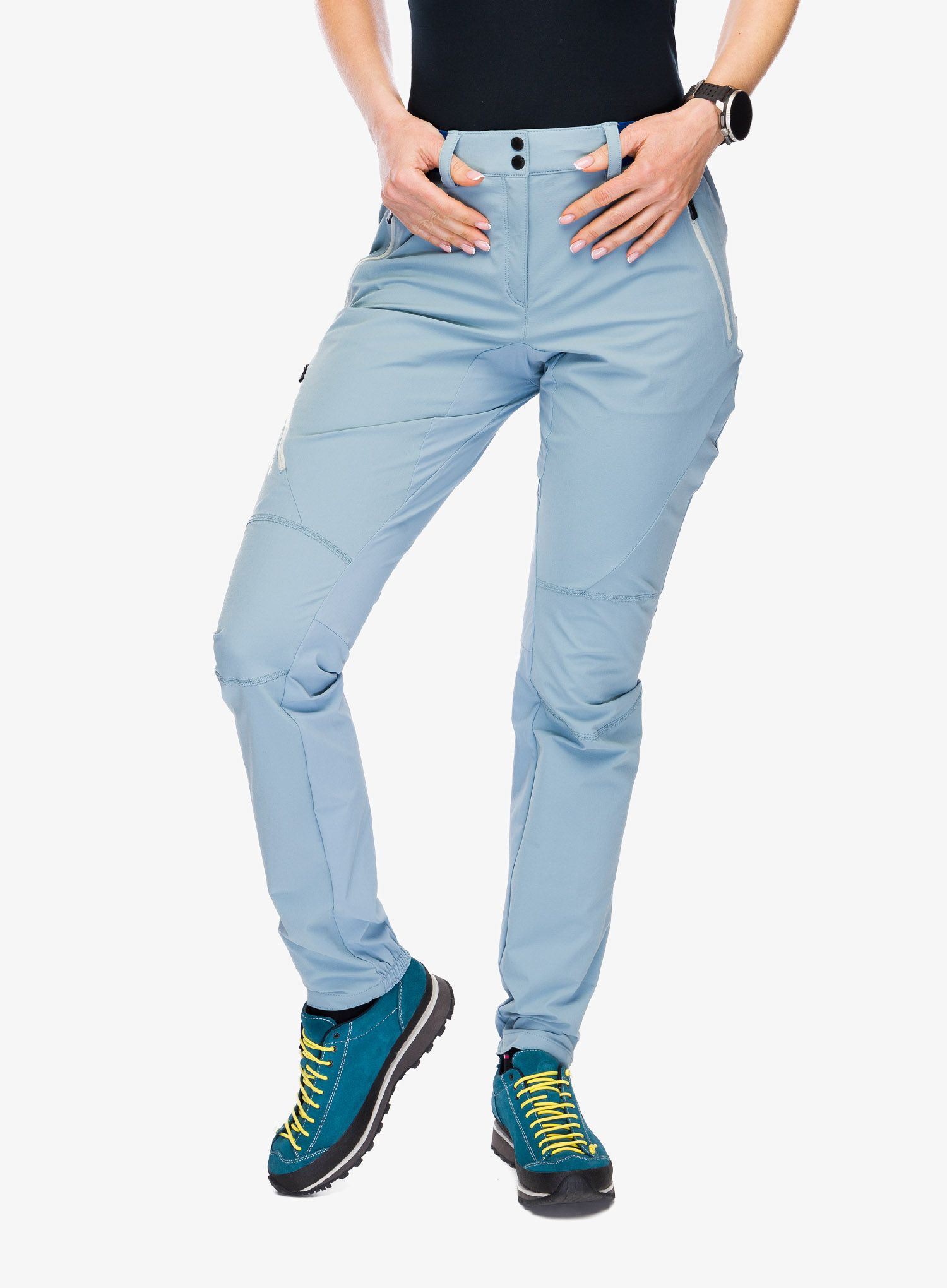 Turistické kalhoty dámské Vaude Scopi Pants II - nordic blue