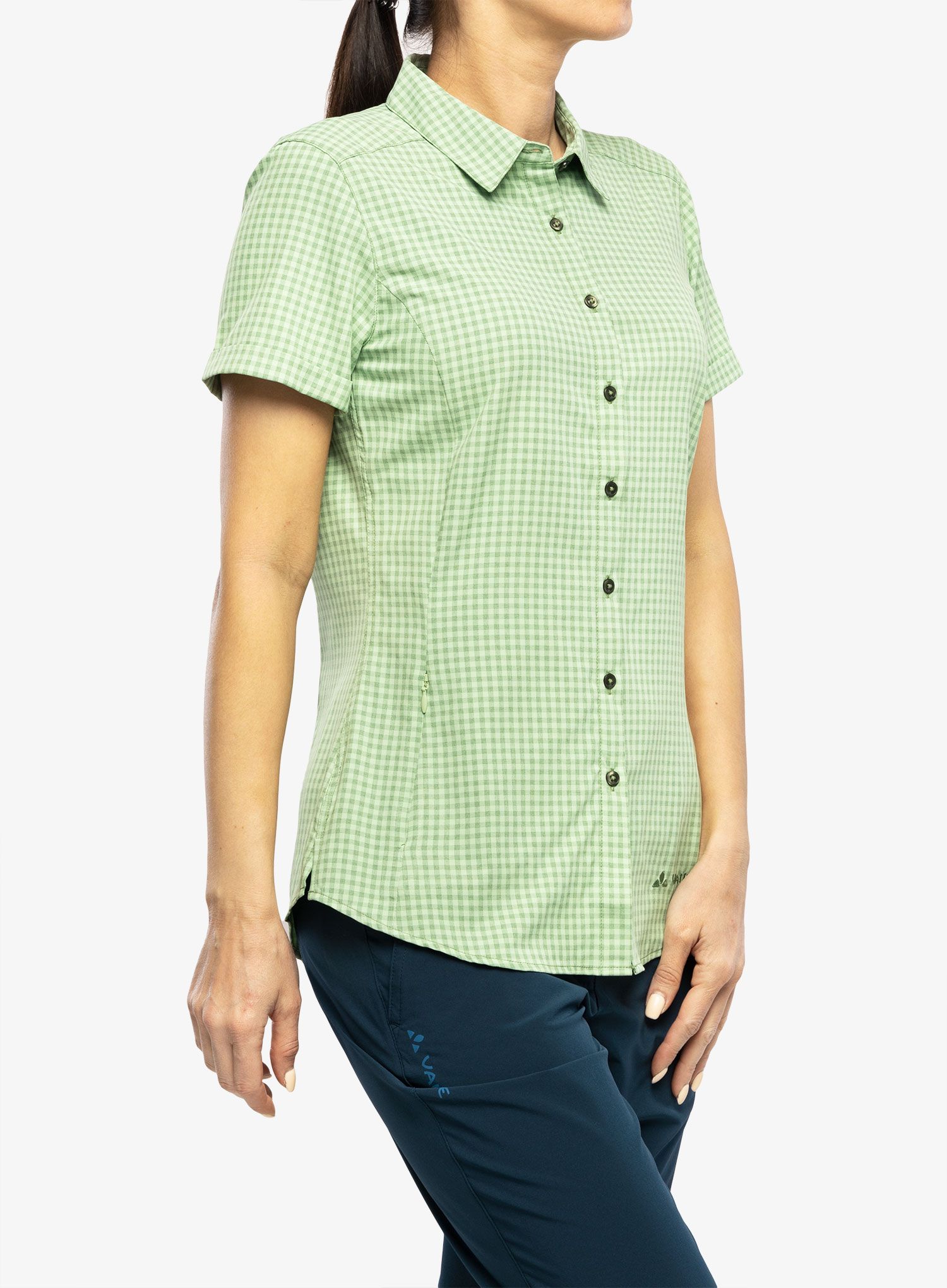 Dámská turistická košile Vaude Seiland Shirt III - aloe vera