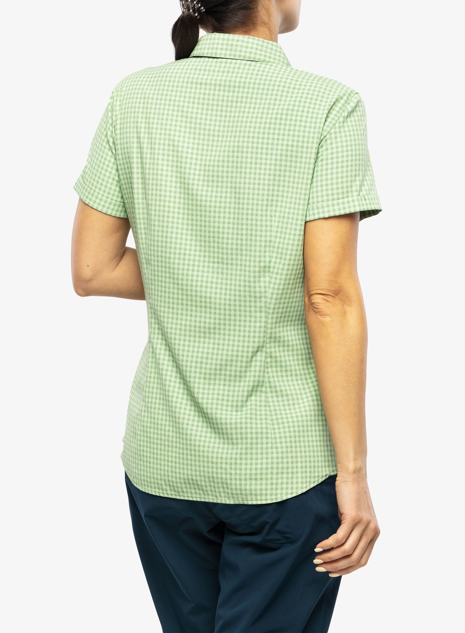 Dámská turistická košile Vaude Seiland Shirt III - aloe vera
