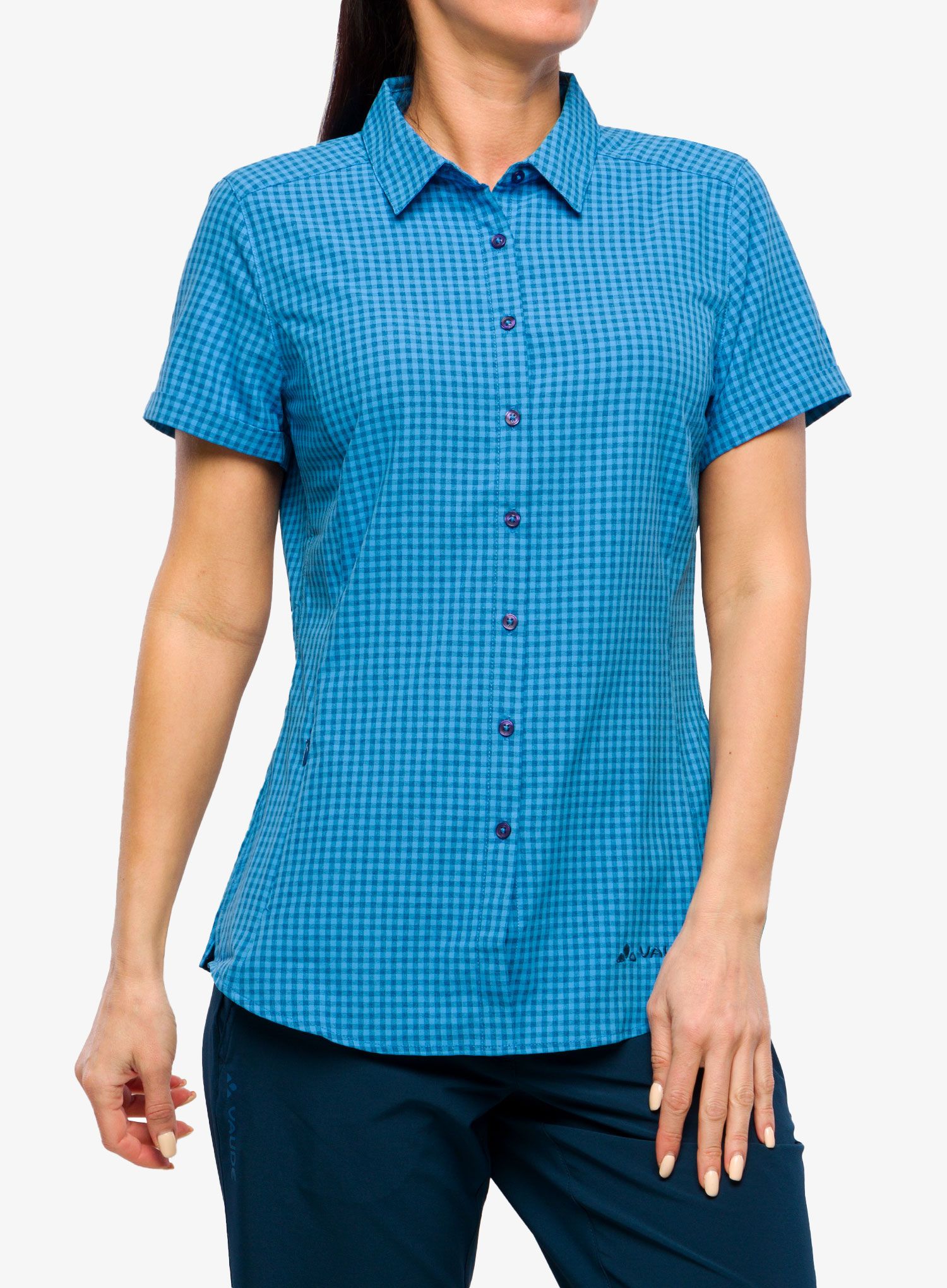 Dámská turistická košile Vaude Seiland Shirt III - ultramarine
