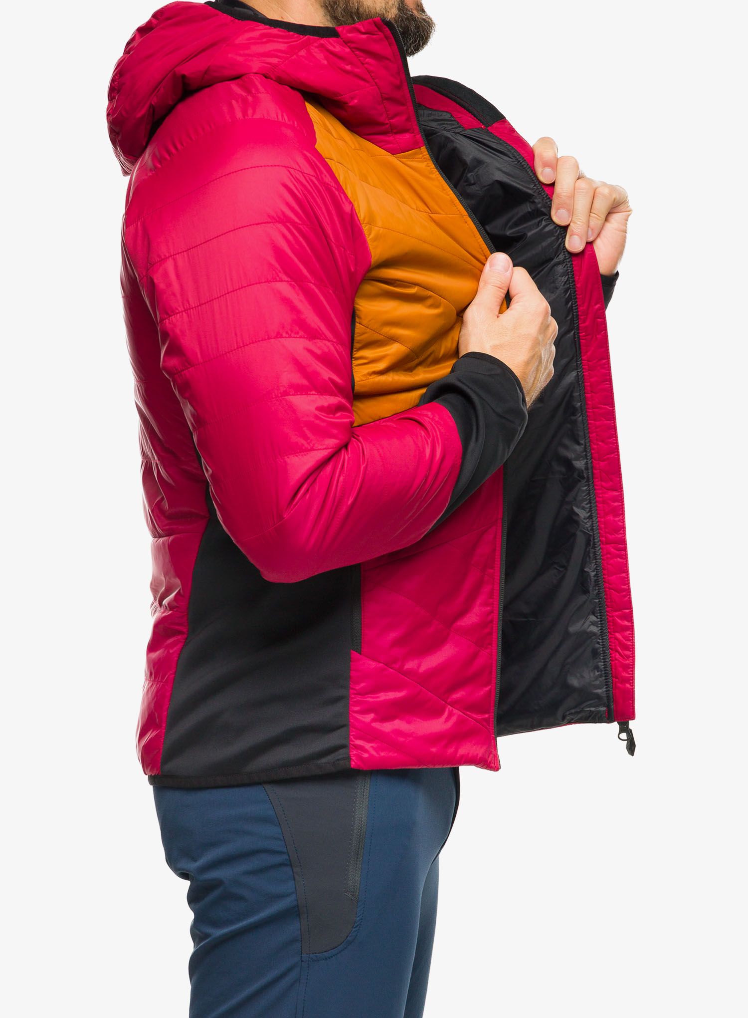 Zateplená bunda Vaude Sesvenna Jacket IV - red