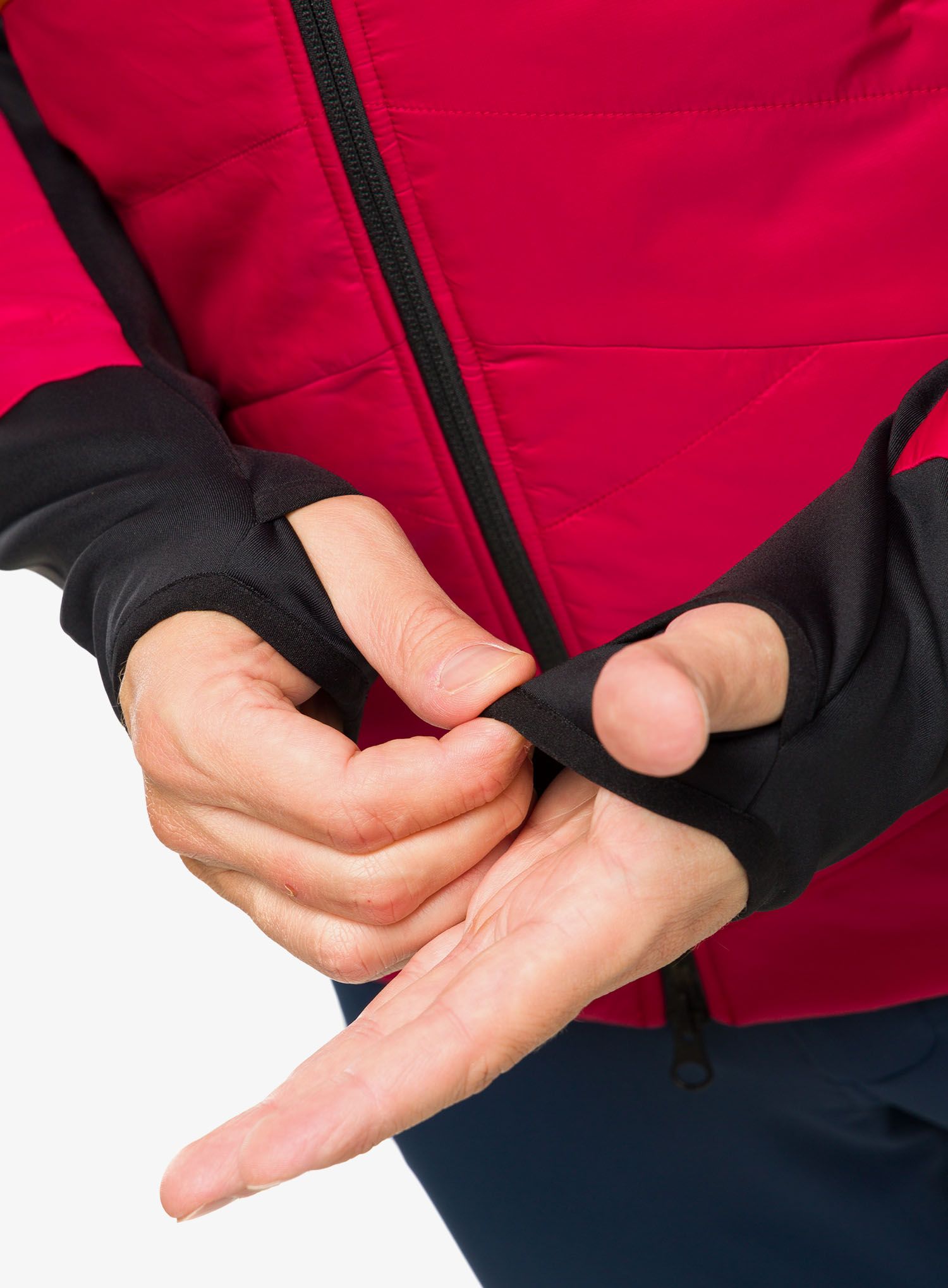 Zateplená bunda Vaude Sesvenna Jacket IV - red