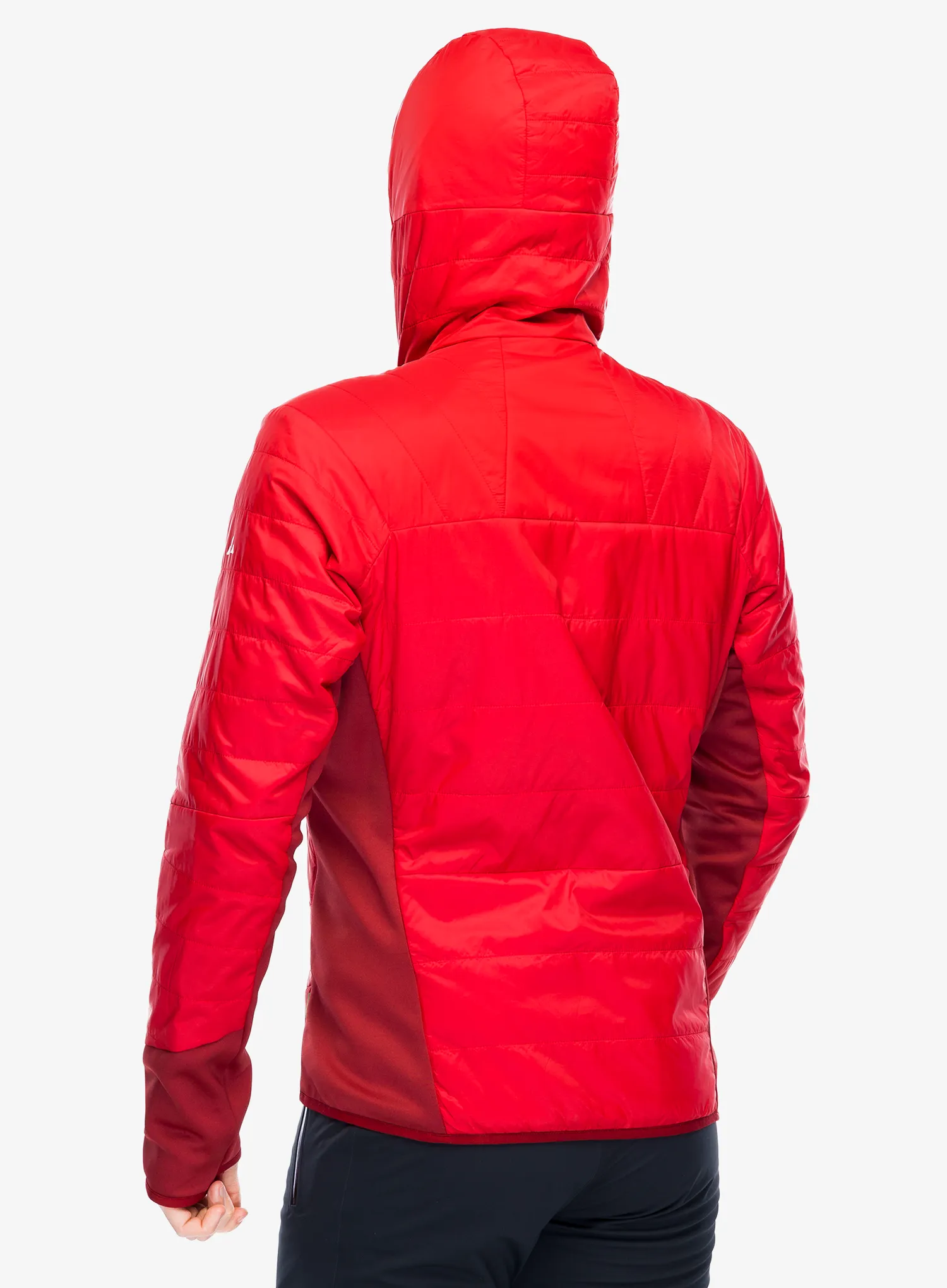 Zateplená bunda Vaude Sesvenna Jacket IV - red