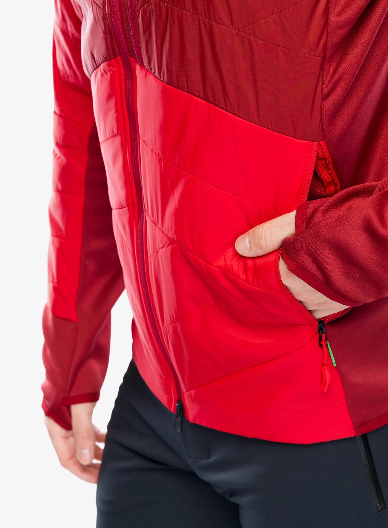 Zateplená bunda Vaude Sesvenna Jacket IV - red