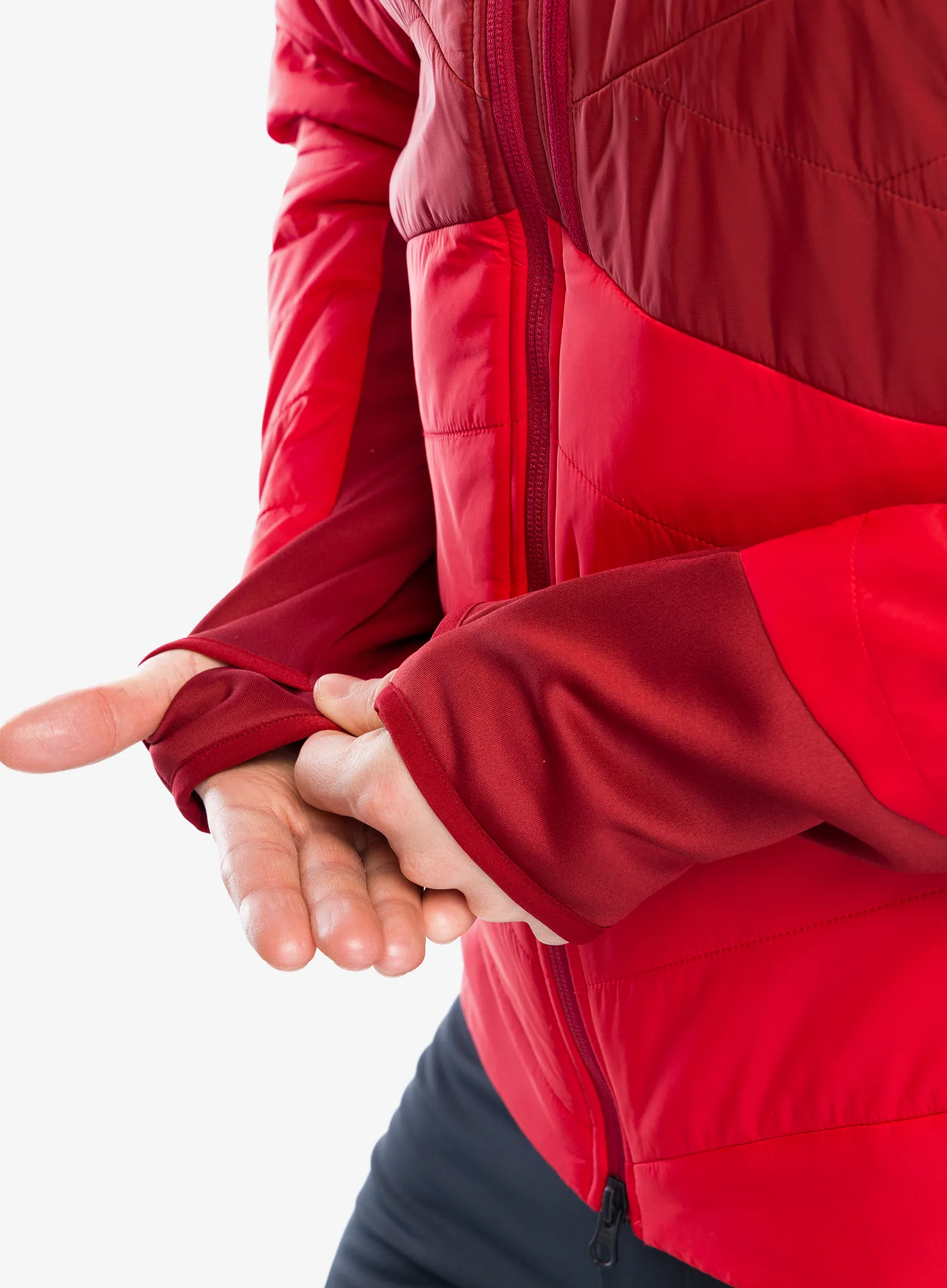 Zateplená bunda Vaude Sesvenna Jacket IV - red