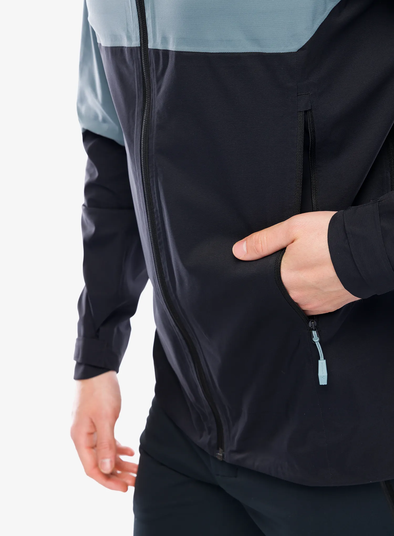 Bunda do deště Vaude Simony 2,5L Jacket IV - black