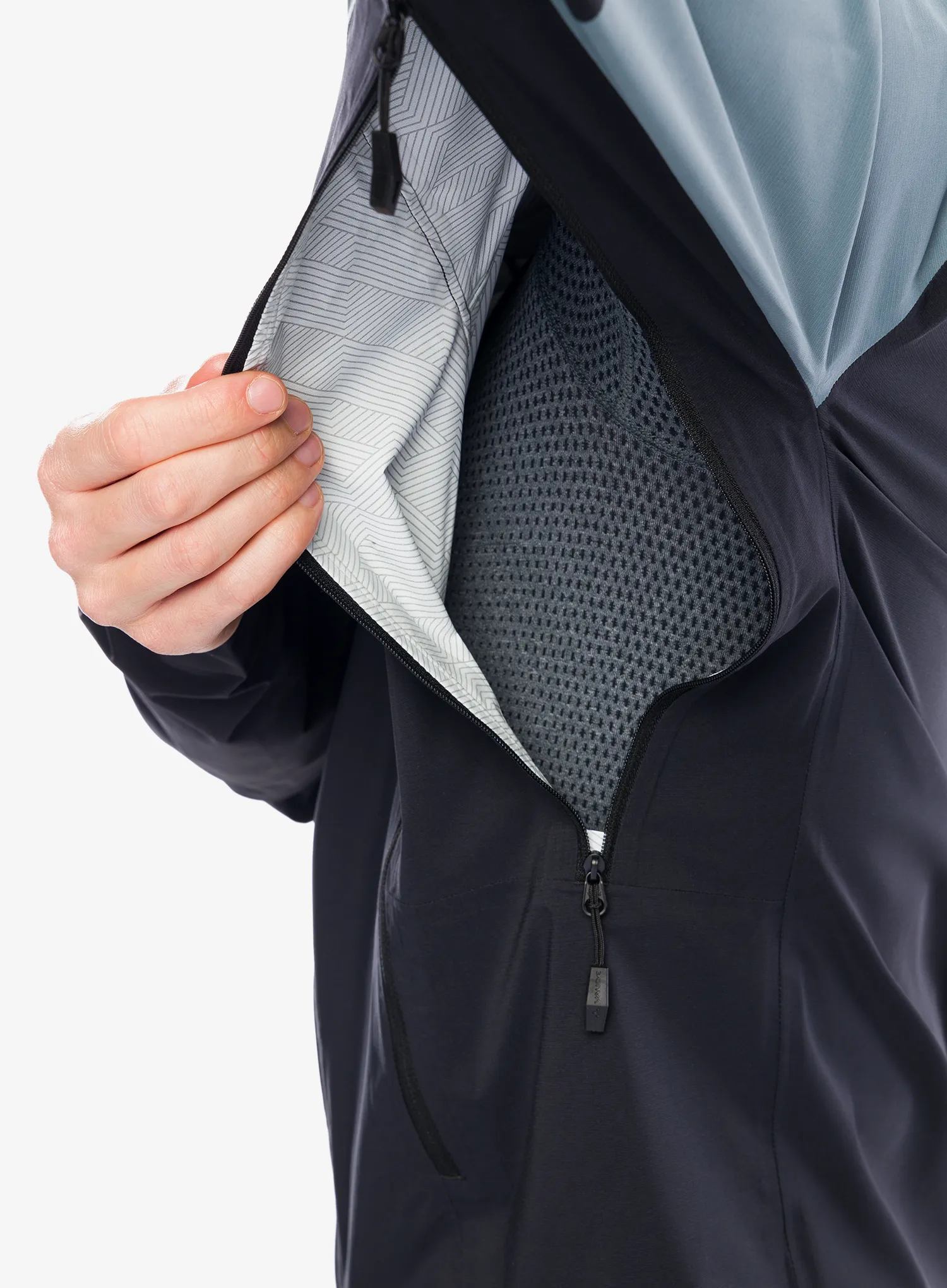 Bunda do deště Vaude Simony 2,5L Jacket IV - black