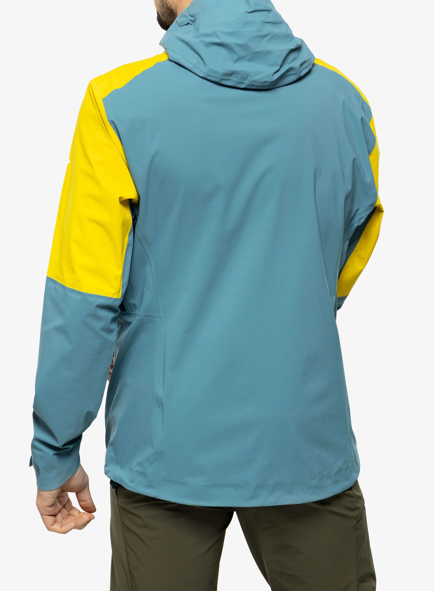 Bunda do deště Vaude Simony 2,5L Jacket IV - blue gray