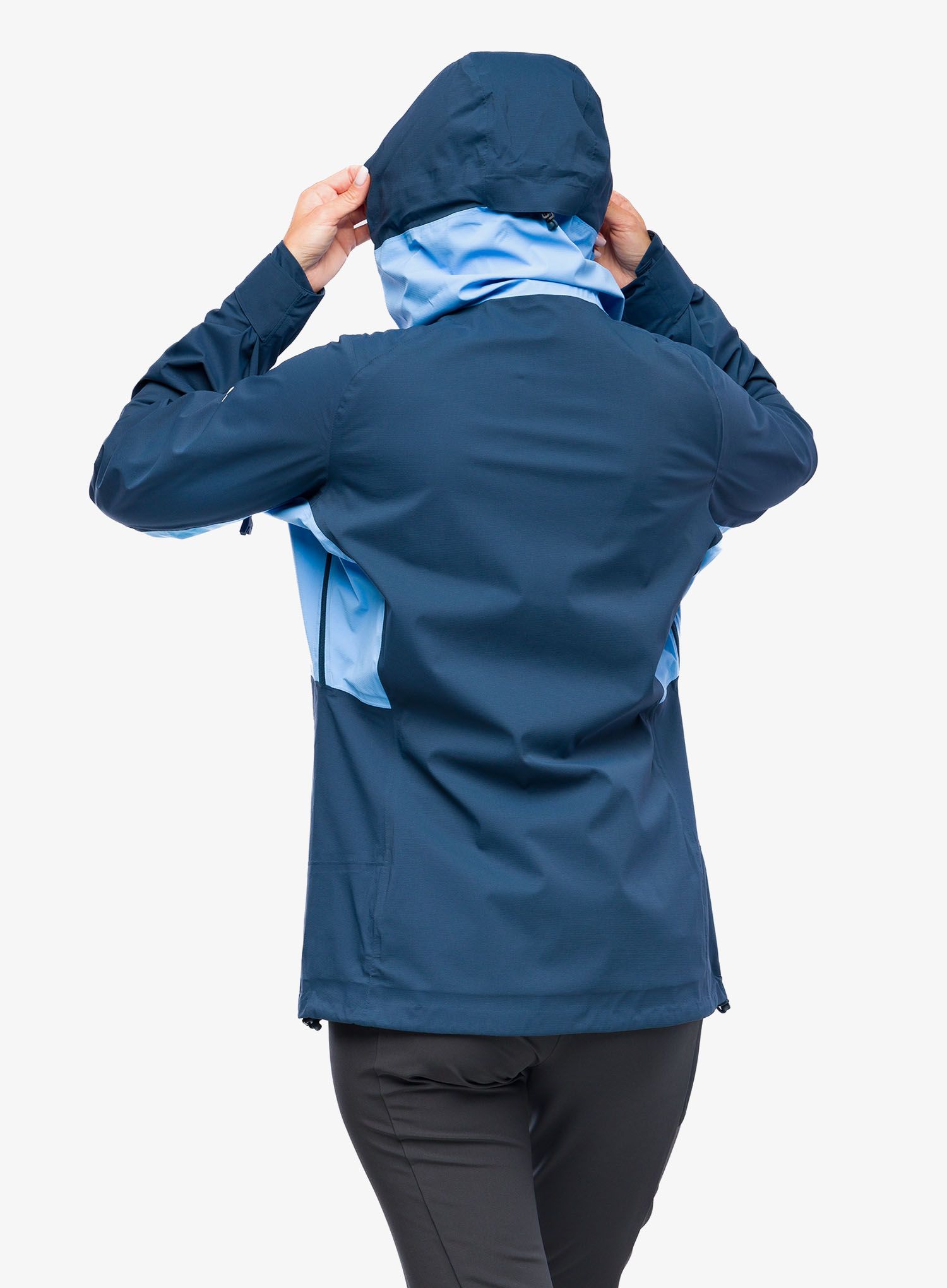 Dámská bunda do deště Vaude Simony 2,5L Jacket IV - blue jay