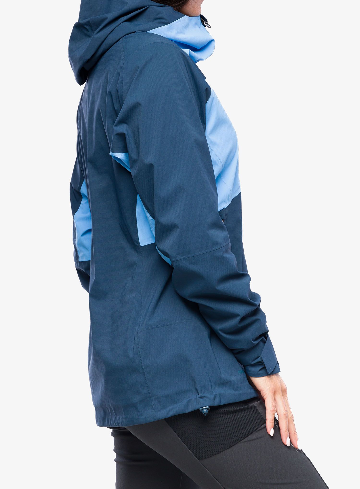 Dámská bunda do deště Vaude Simony 2,5L Jacket IV - blue jay