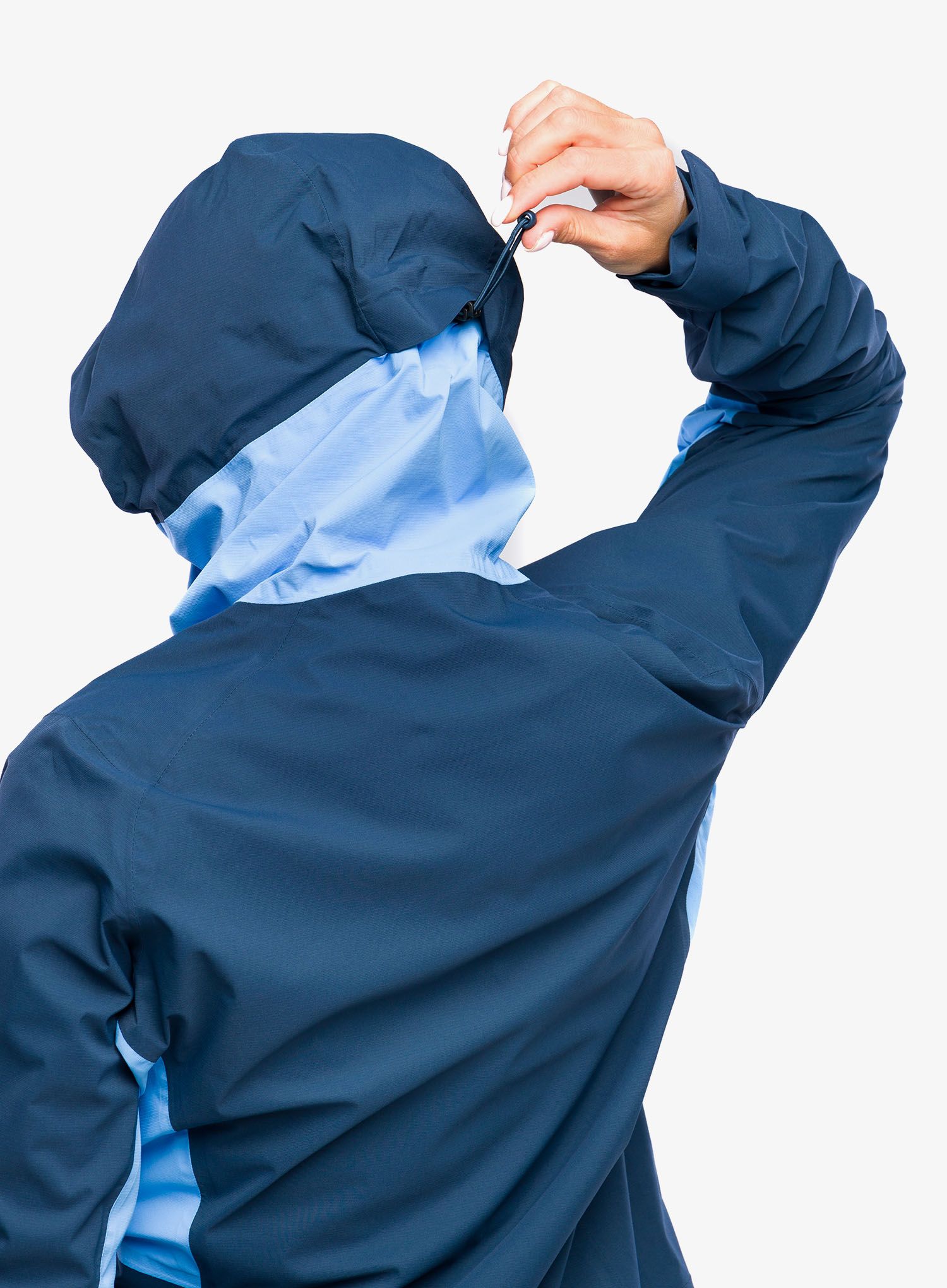Dámská bunda do deště Vaude Simony 2,5L Jacket IV - blue jay
