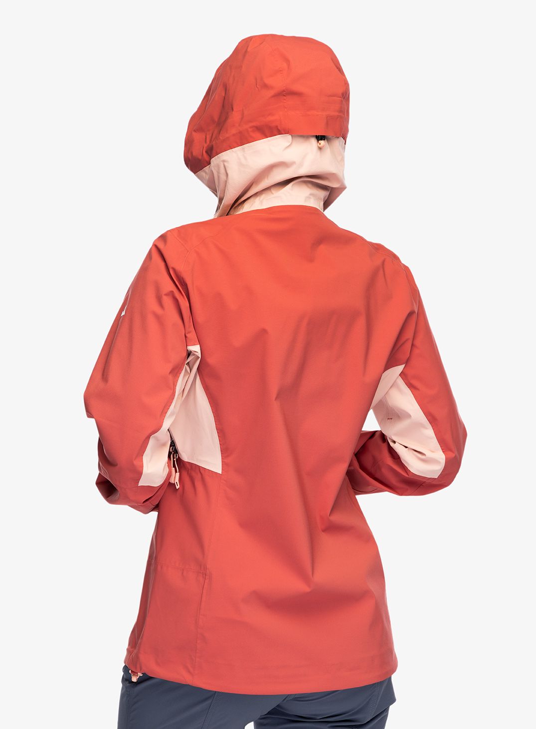 Dámská bunda do deště Vaude Simony 2,5L Jacket IV - brick
