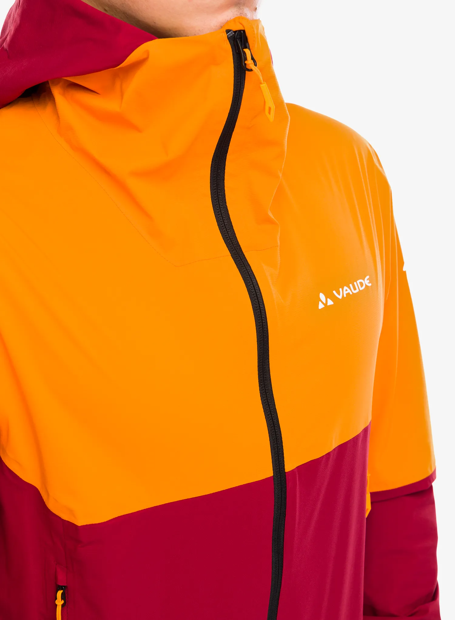 Bunda do deště Vaude Simony 2,5L Jacket IV - carmine